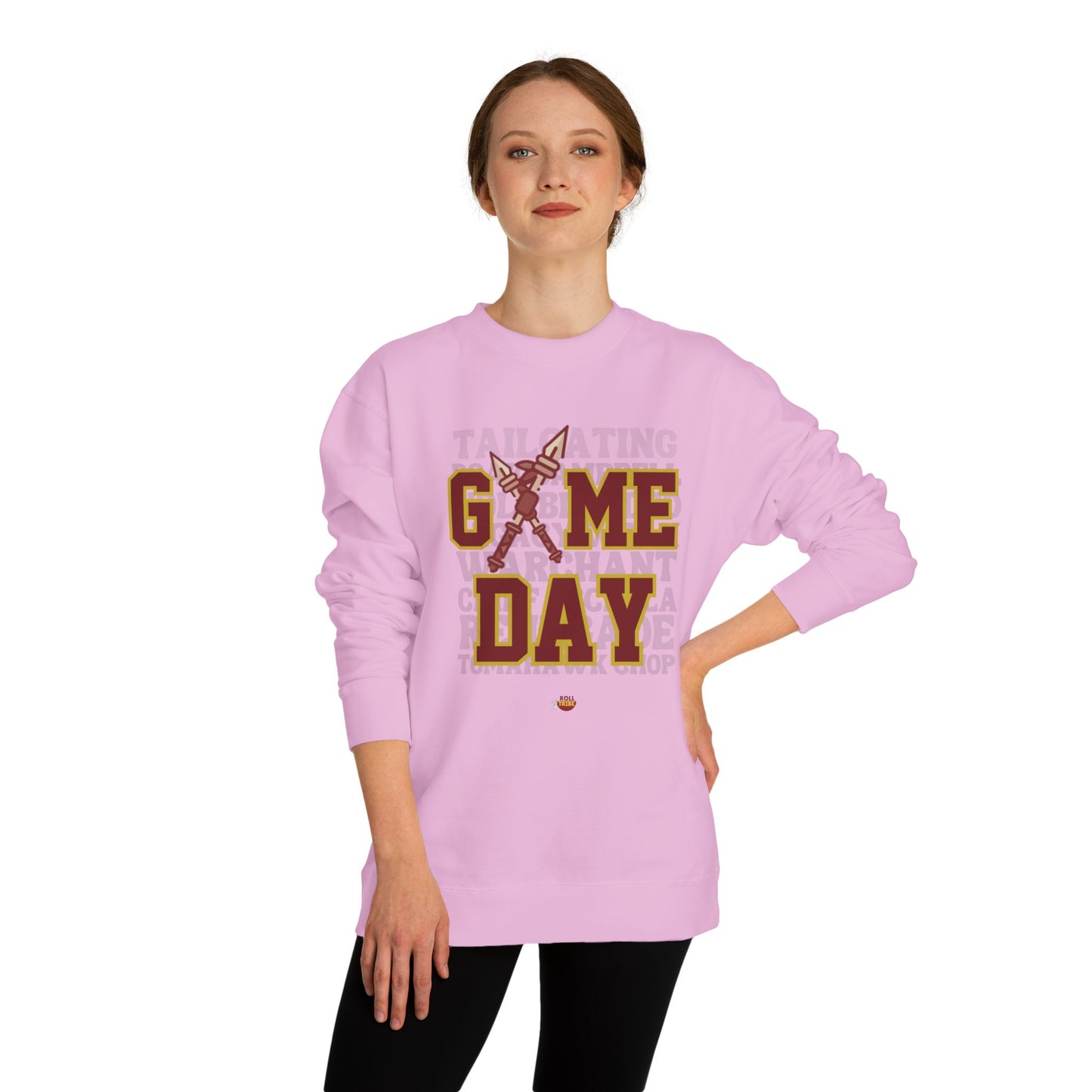 Roll Tribe "Game Day" Unisex Crew Neck Sweatshirt