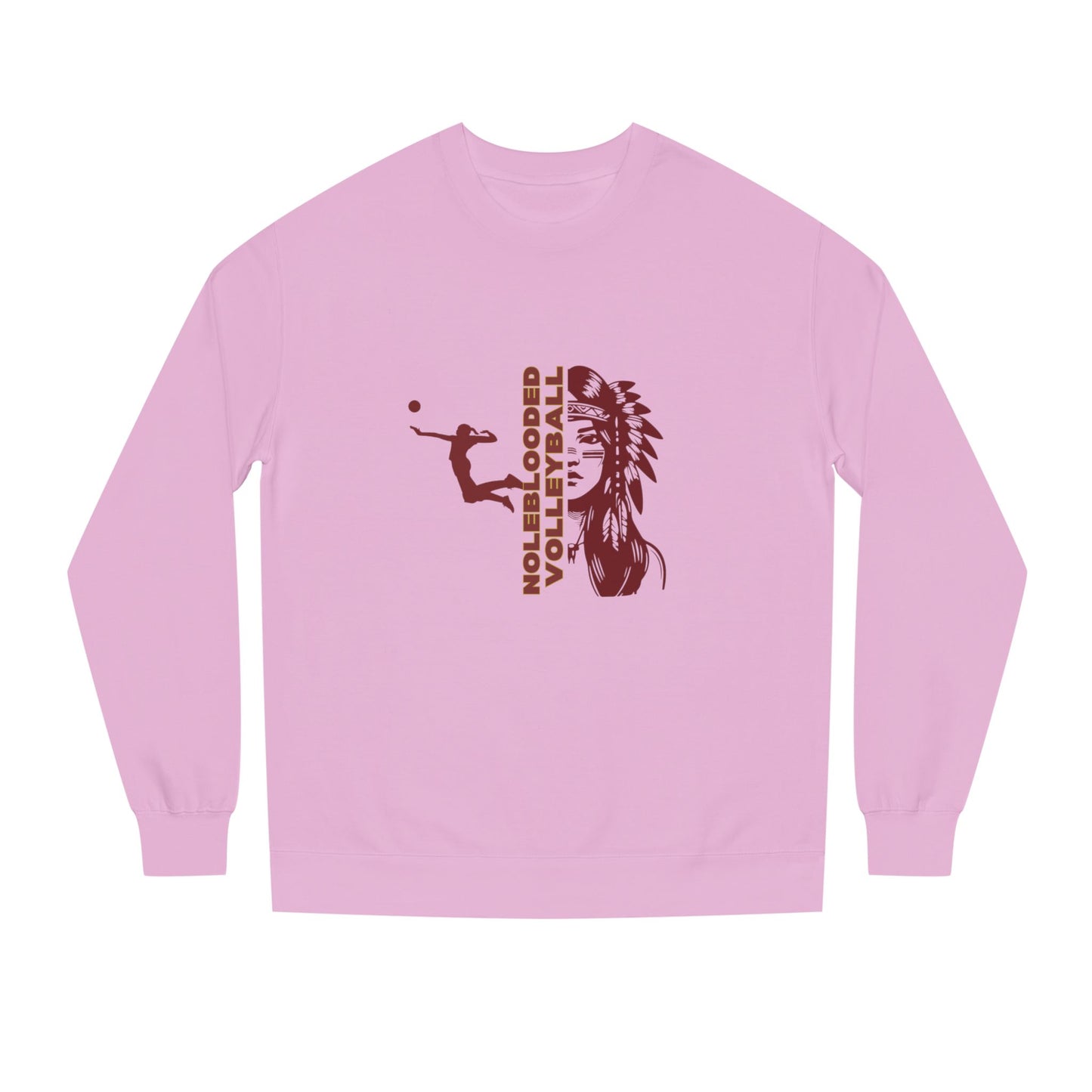 Noleblooded Athletics - Volleyball Unisex Crew Neck Sweatshirt
