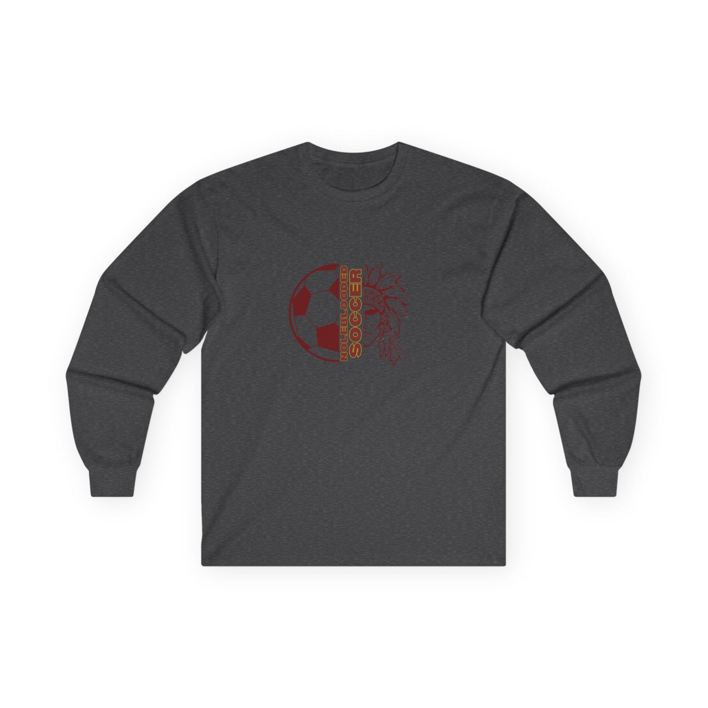 Noleblooded Athletics - Soccer Unisex Graphic Long Sleeve Tee