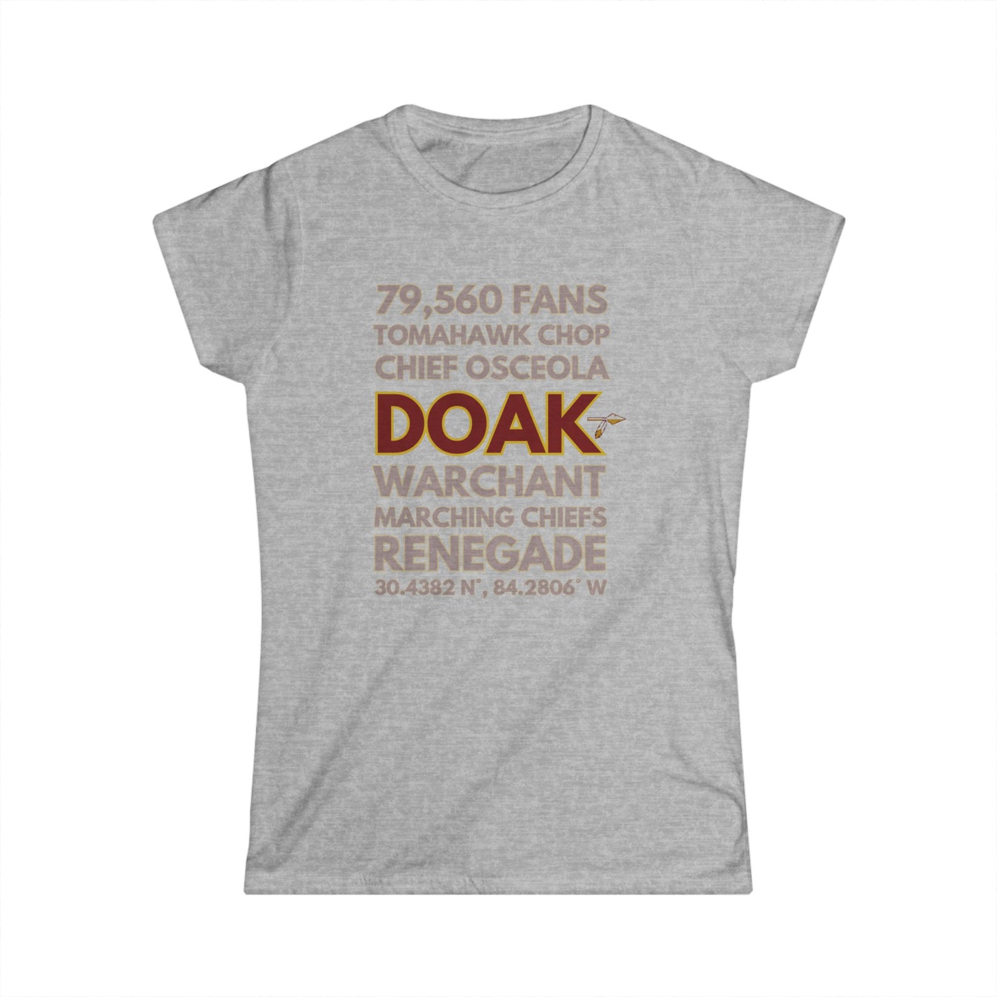 Tribal Traditions "DOAK" Women's Softstyle Tee