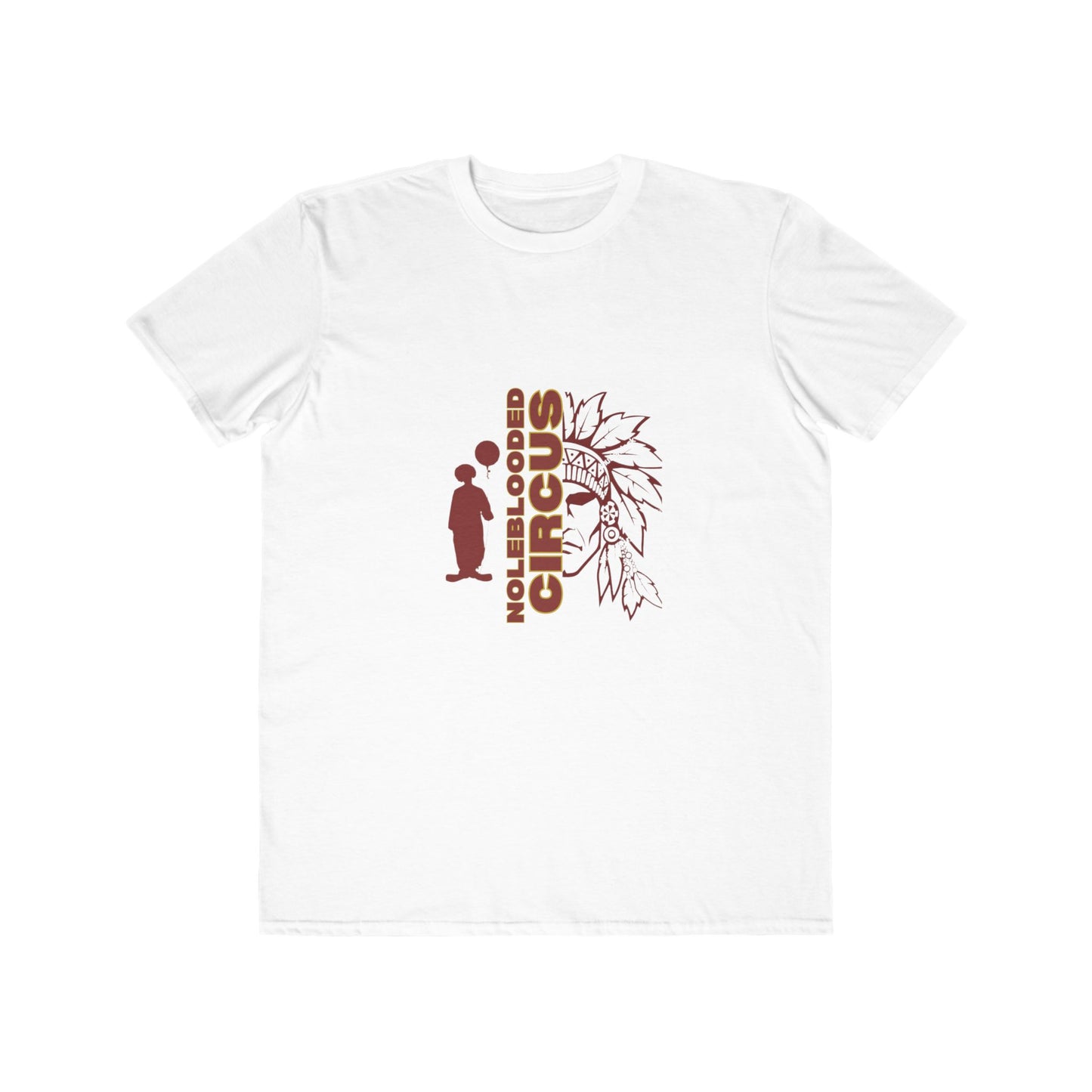 Noleblooded Athletics - Circus, Double-Sided, Unisex Graphic T-Shirt