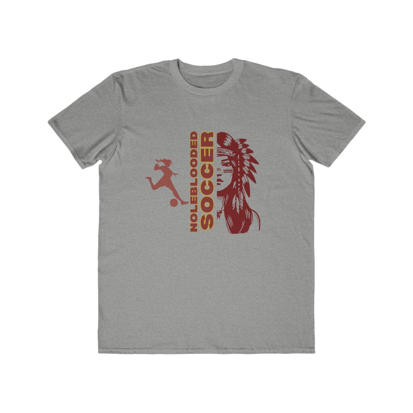 Noleblooded Athletics - Ladies Soccer Unisex Lightweight Double-Sided, Graphic Tee
