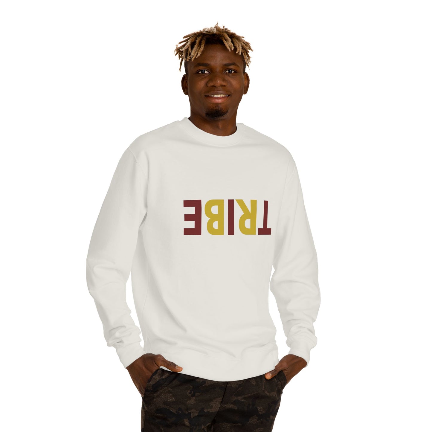 Roll Tribe - "Upside Down" Unisex Crew Neck Sweatshirt