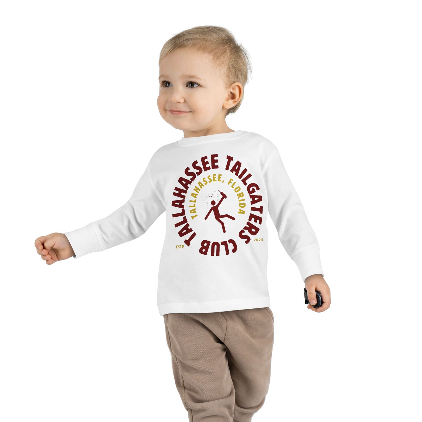 Gameday - "Tallahassee Tailgaters Club" Toddler Long Sleeve Tee