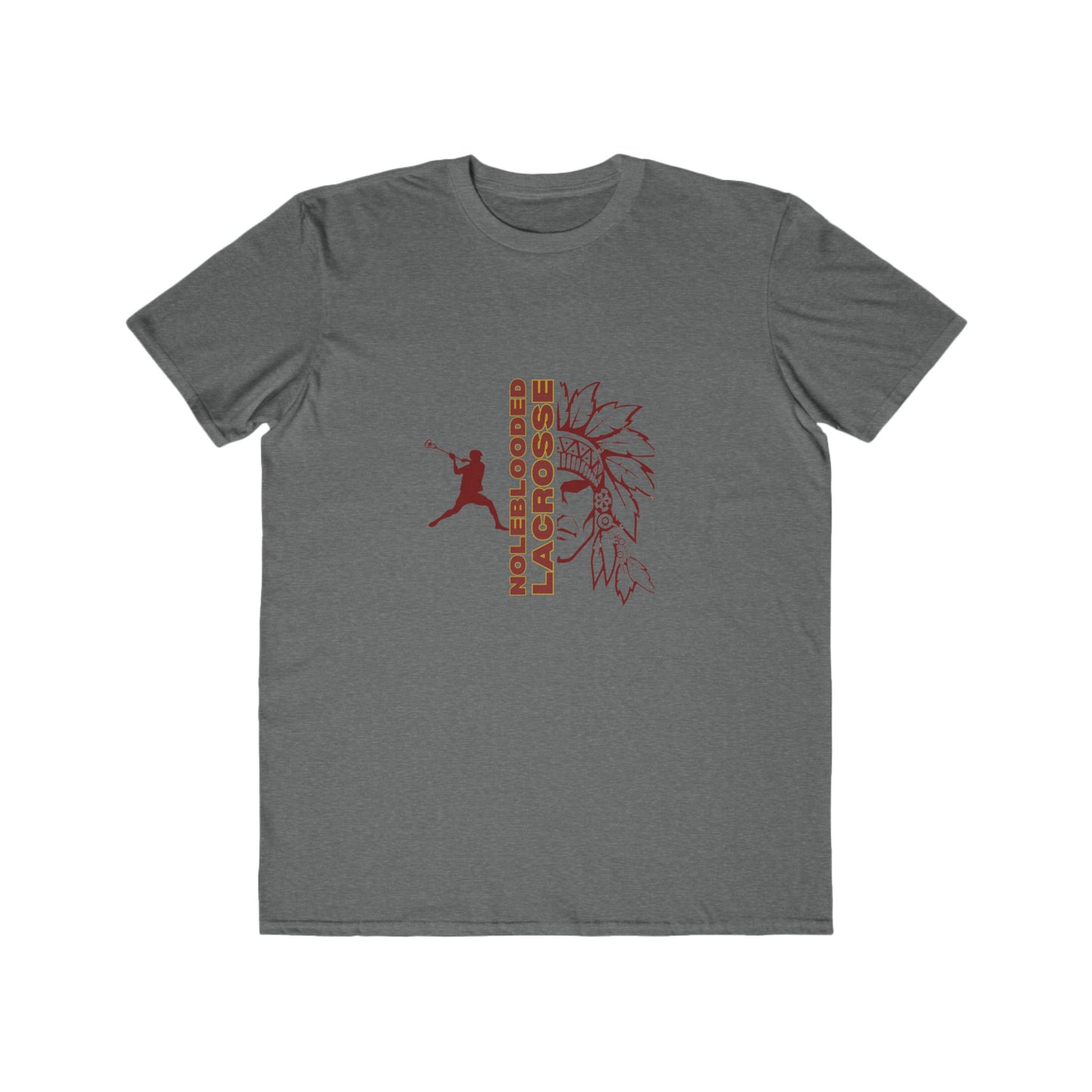 Noleblooded Athletics - Lacrosse Men's Double-Sided, Lightweight Tee