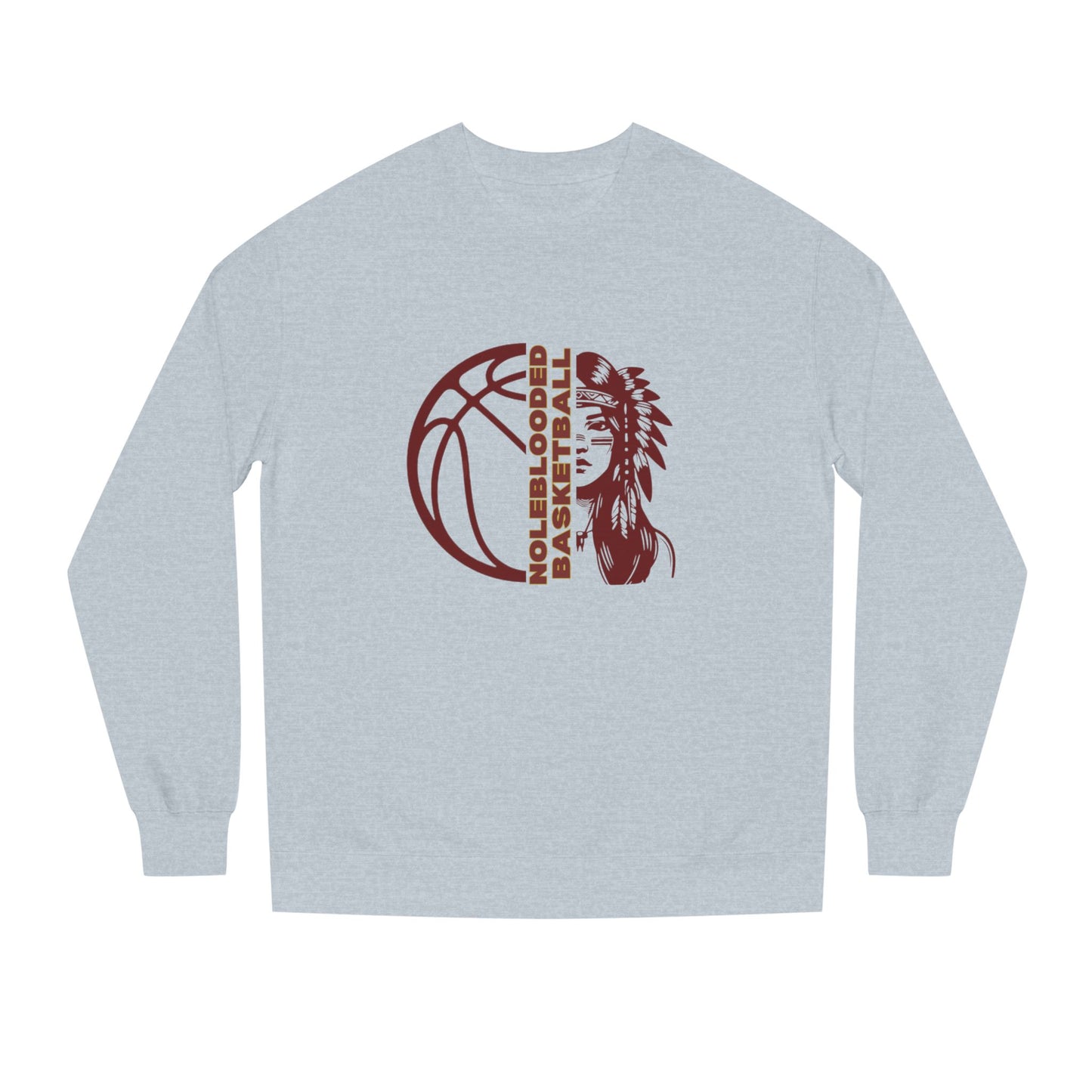 Noleblooded Athletics - Ladies Basketball Unisex Double-Sided, Sweatshirt