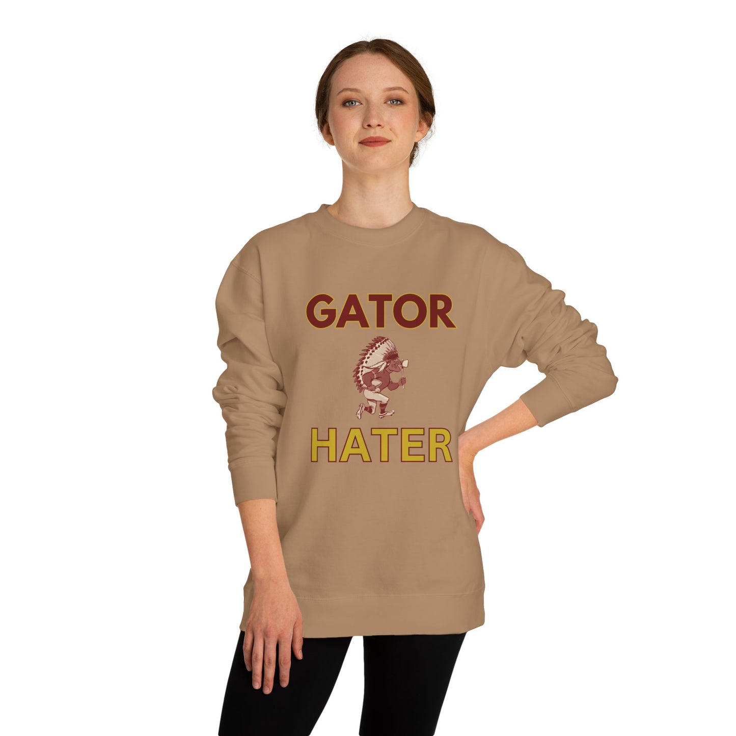 Roll Tribe - "GATOR HATER"  Unisex Crew Neck Sweatshirt