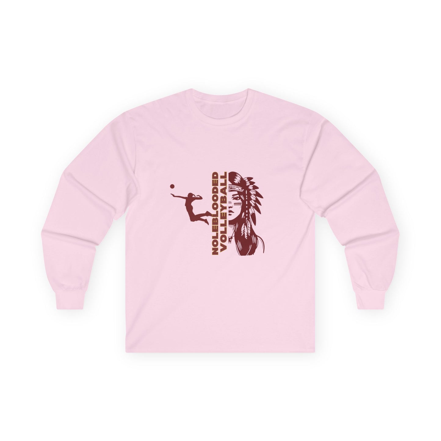 Noleblooded Athletics -  Volleyball Long Sleeve Tee