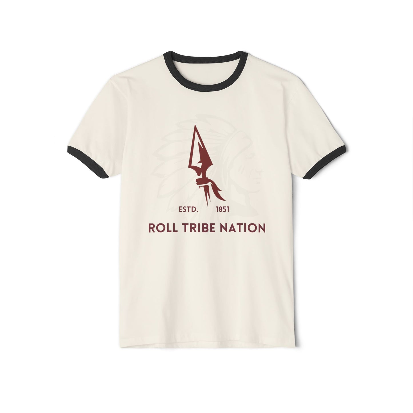 Roll Tribe Nation, Big Chief Unisex Cotton Tee