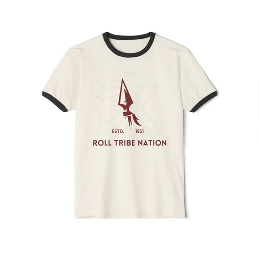 Roll Tribe Nation, Big Chief Unisex Cotton Tee