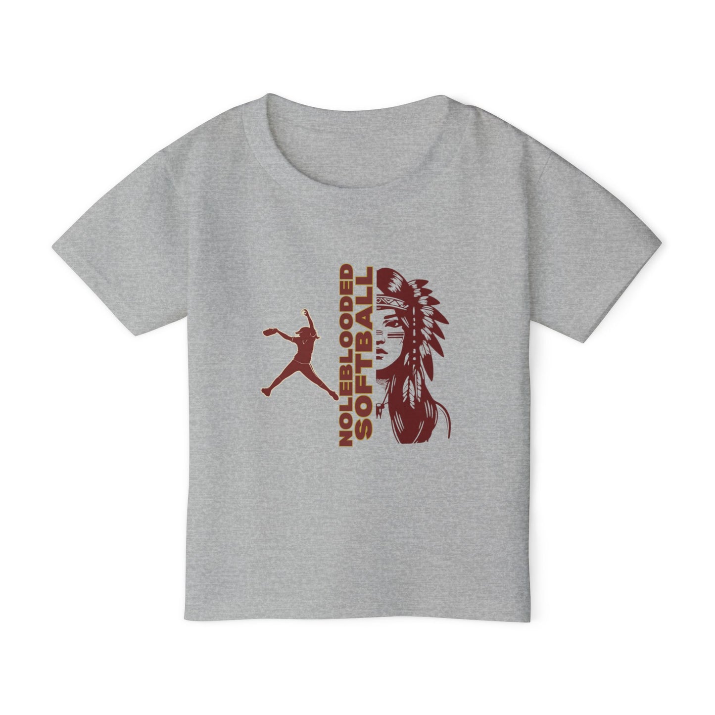 Noleblooded Athletics - Softball Double-Sided, Toddler T-shirt