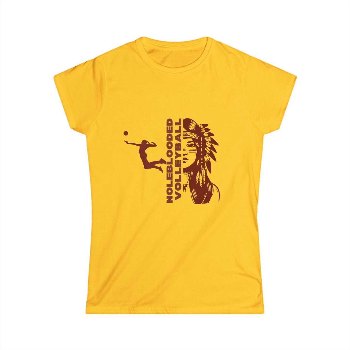 Noleblooded Athletics - Volleyball Unisex Graphic, Double-Sided,  T-ShirtWomen's Tee