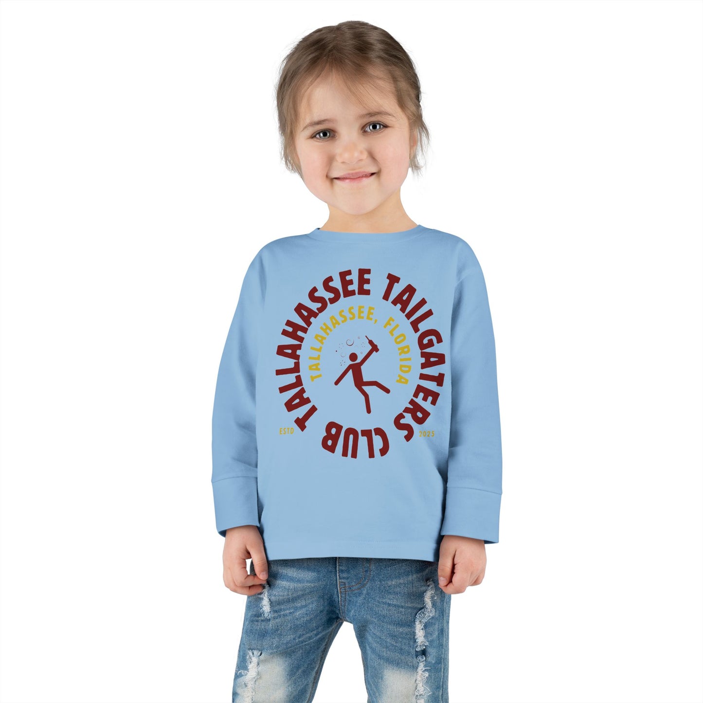 Gameday - "Tallahassee Tailgaters Club" Toddler Long Sleeve Tee