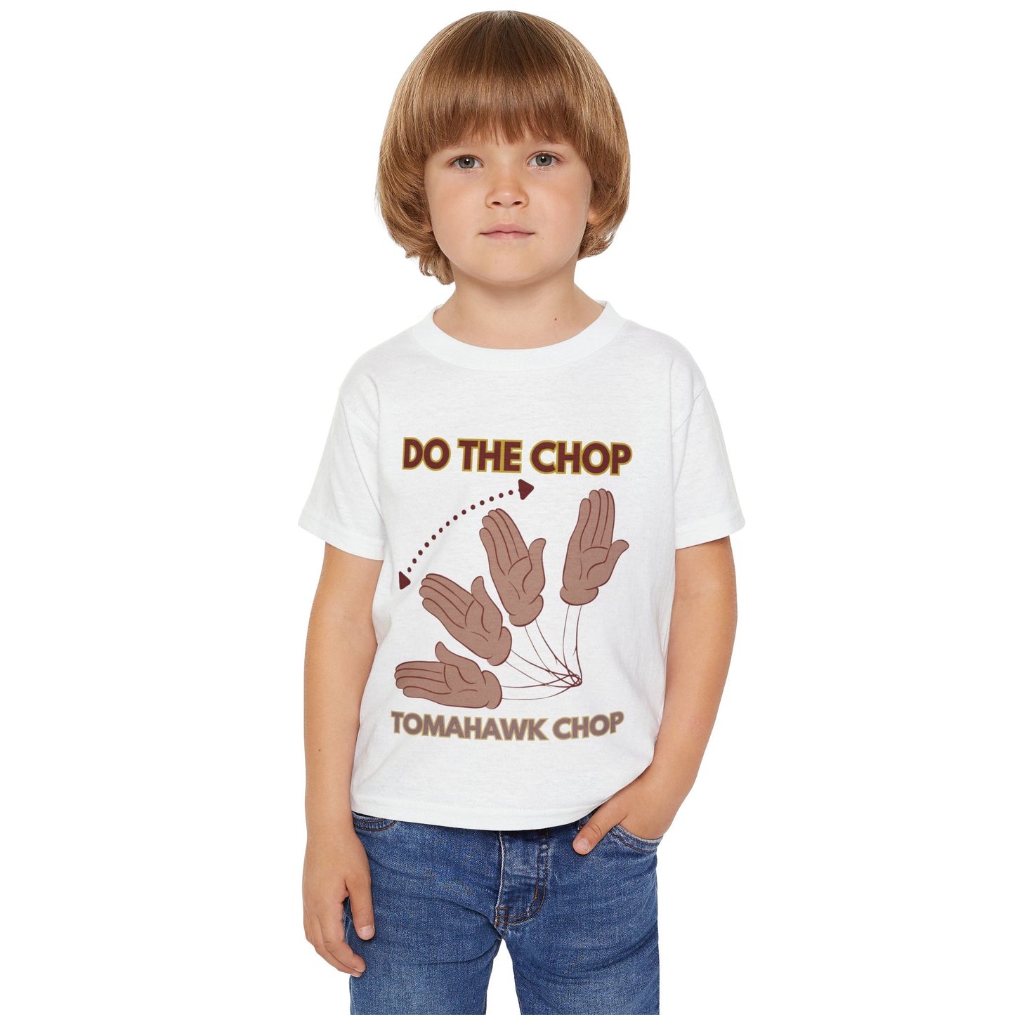 Roll Tribe - "DO THE CHOP" Heavy Cotton™ Toddler T-shirt