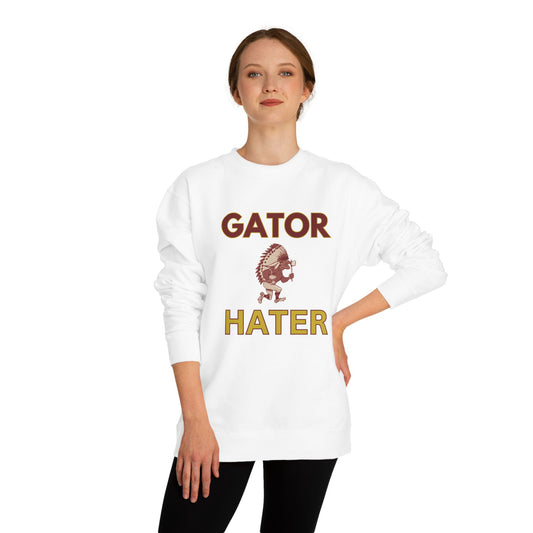 Roll Tribe - "GATOR HATER"  Unisex Crew Neck Sweatshirt