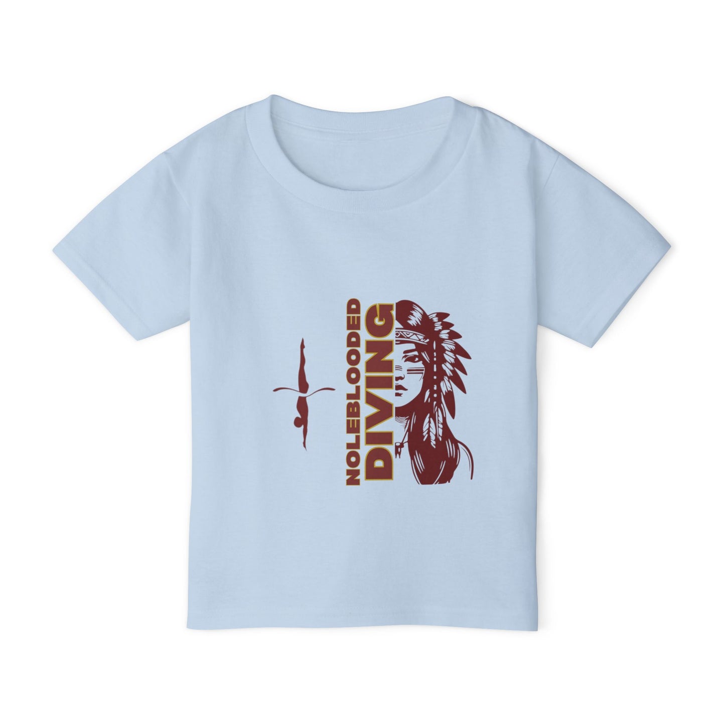 Noleblooded Athletics - Ladies Diving Double-Sided, Toddler T-Shirt
