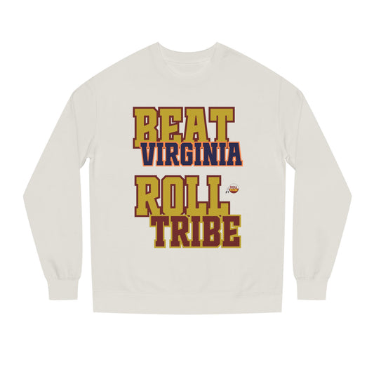 Roll Tribe "Beat Virginia" Unisex Crew Neck Sweatshirt