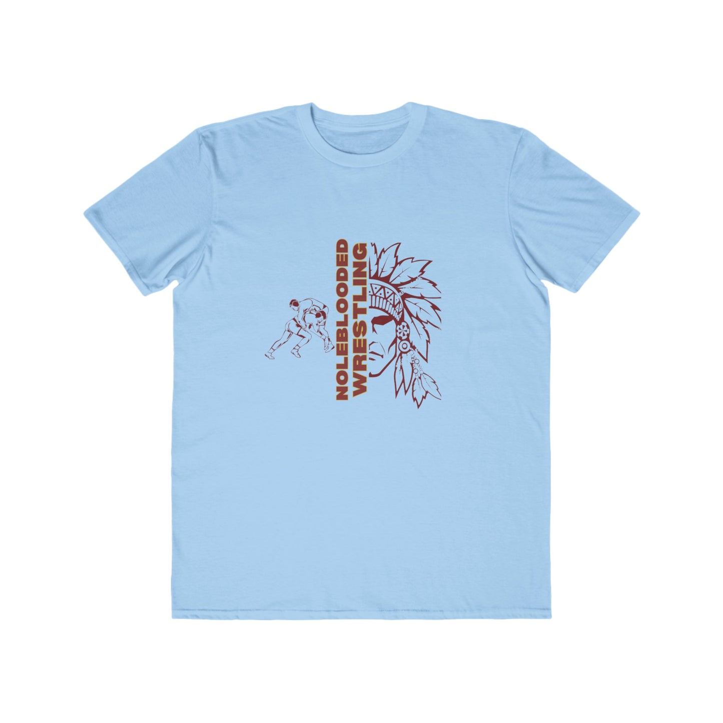 Noleblooded Athletics - Wrestling Men's Lightweight Double-Sided, Fashion Tee