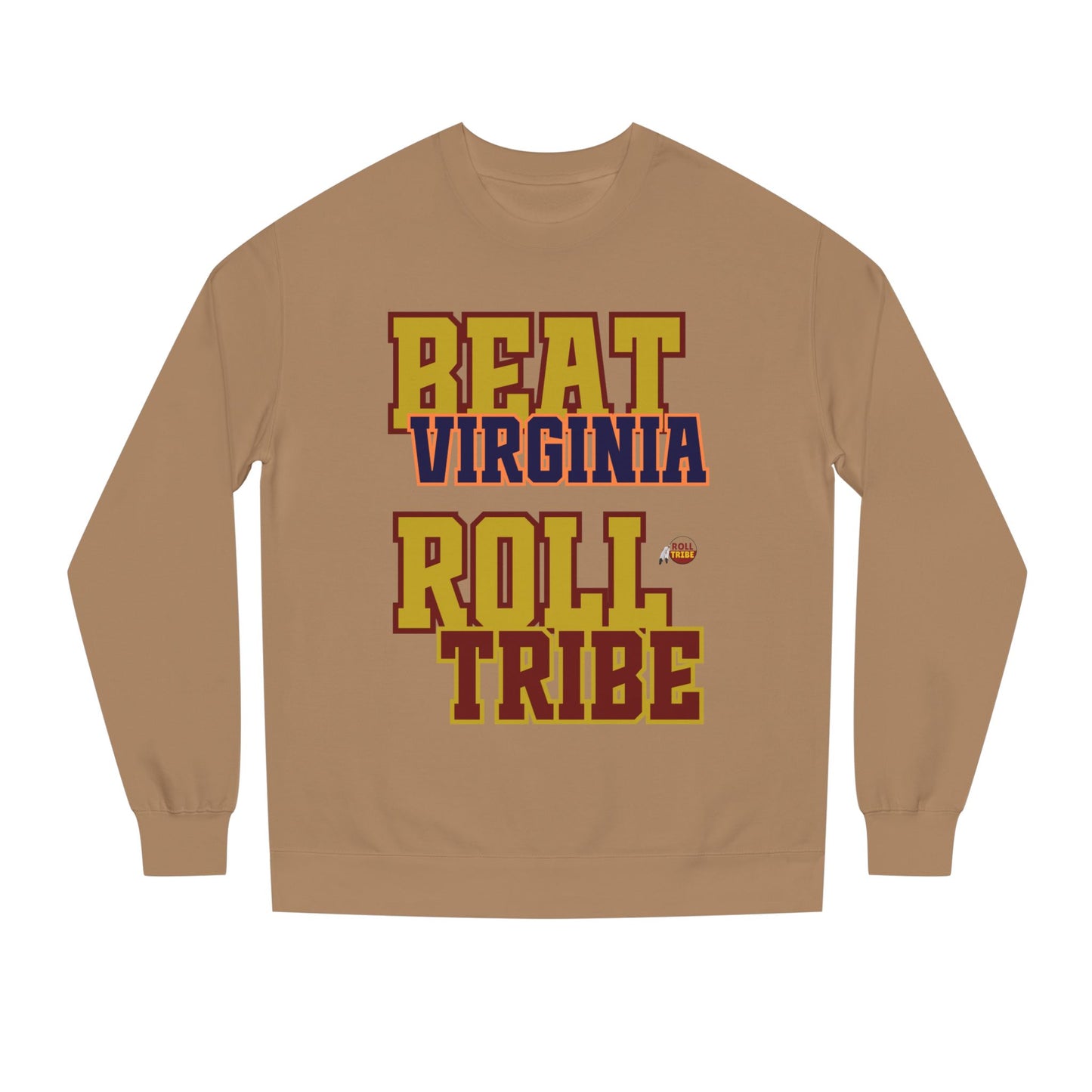 Roll Tribe "Beat Virginia" Unisex Crew Neck Sweatshirt