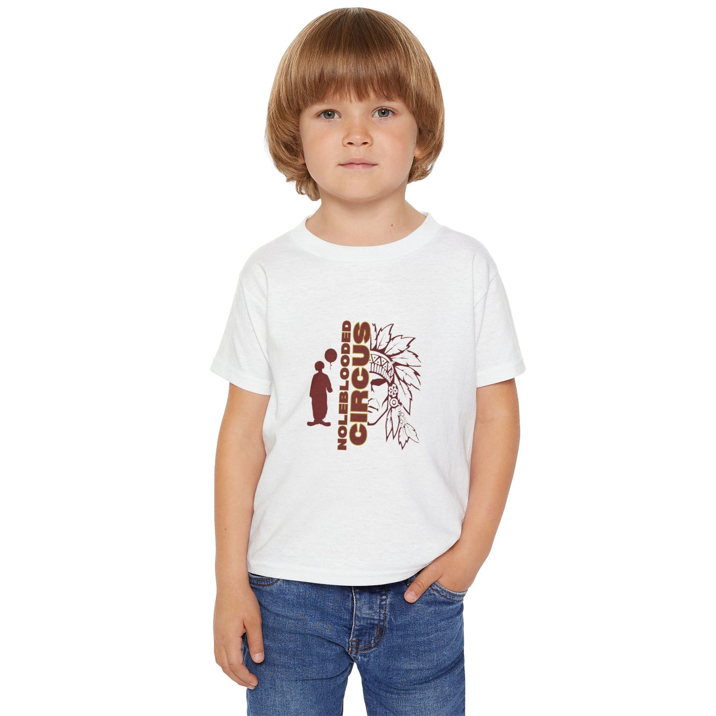 Noleblooded - Circus Kids' Graphic Double-Sided, T-Shirt