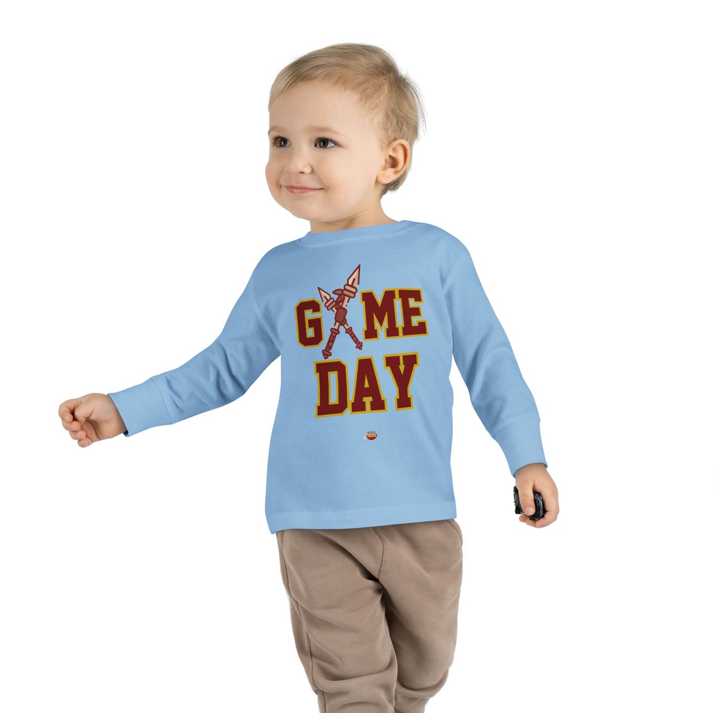 Roll Tribe "Game Day" Toddler Game Day Long Sleeve Tee