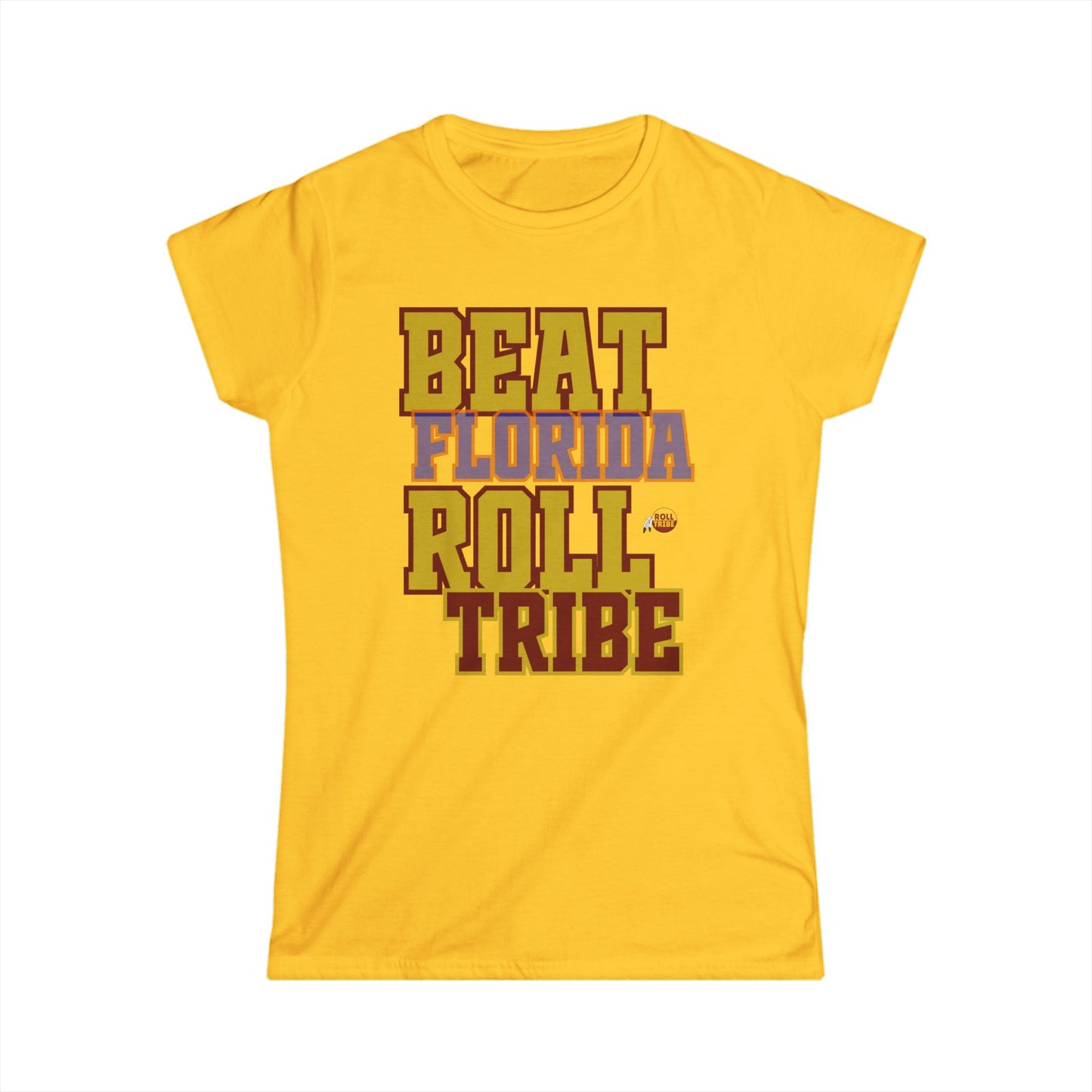 Roll Tribe "Beat Florida" Women's Softstyle Tee