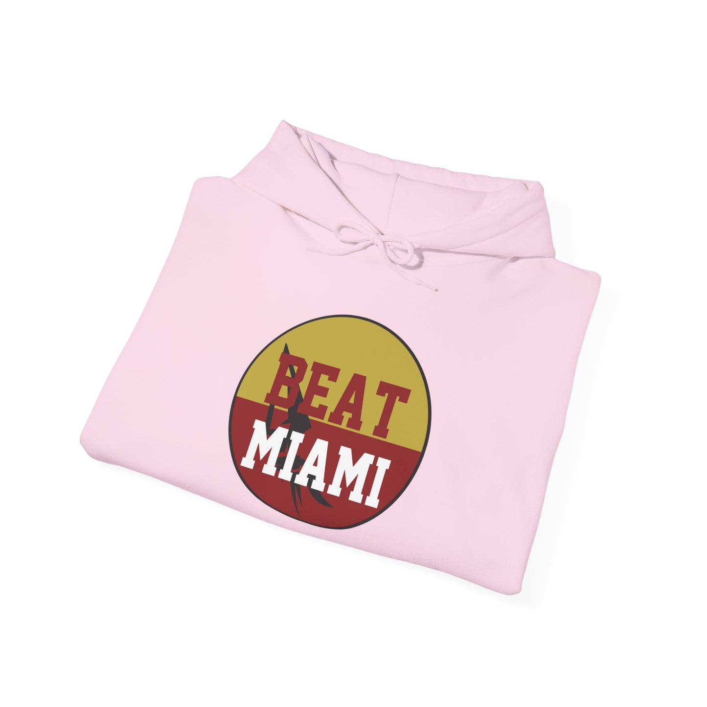 Gameday - "BEAT MIAMI" Button Unisex Heavy Blend Hoodie