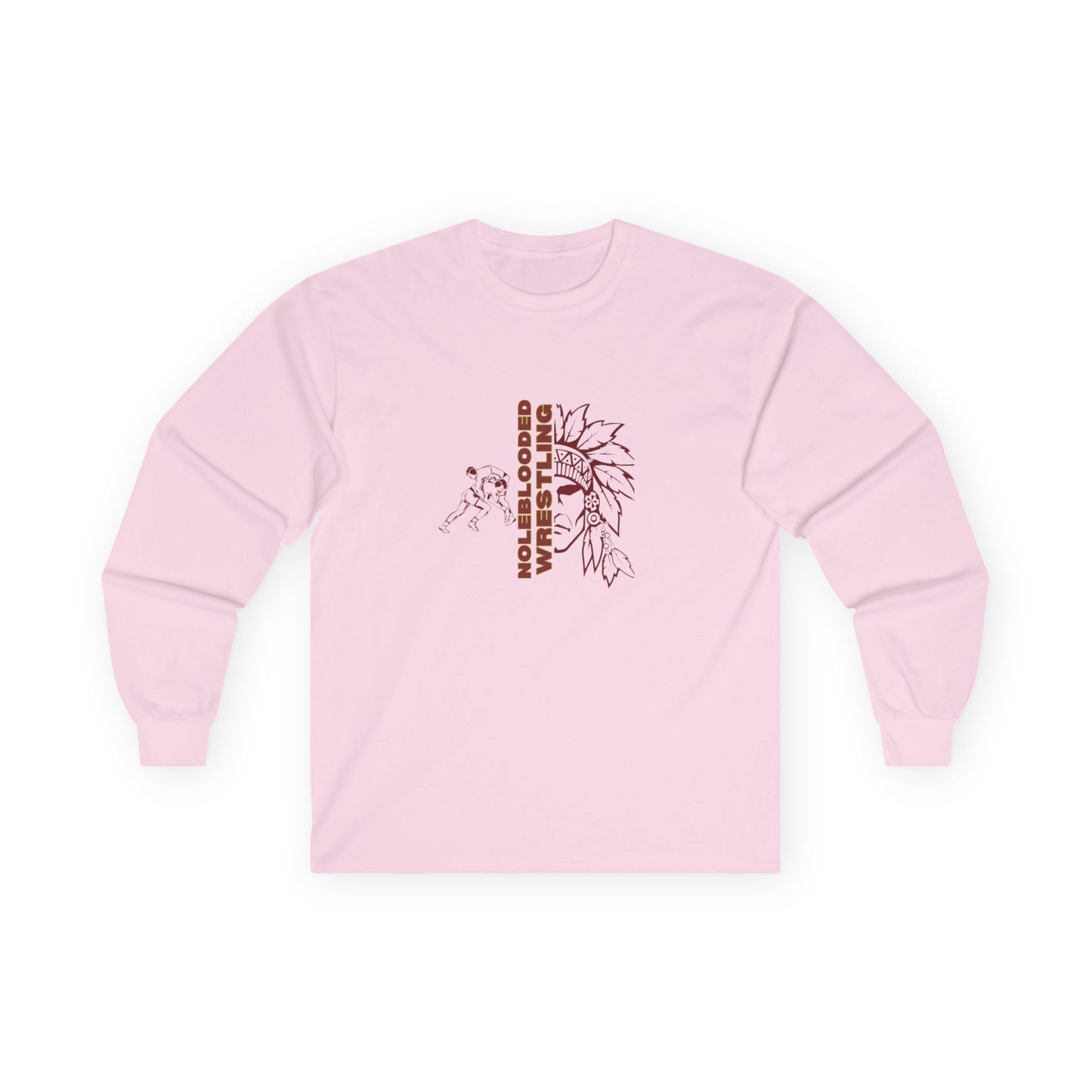 Noleblooded Athletics - Wrestling Unisex Double-Sided, Long Sleeve Tee