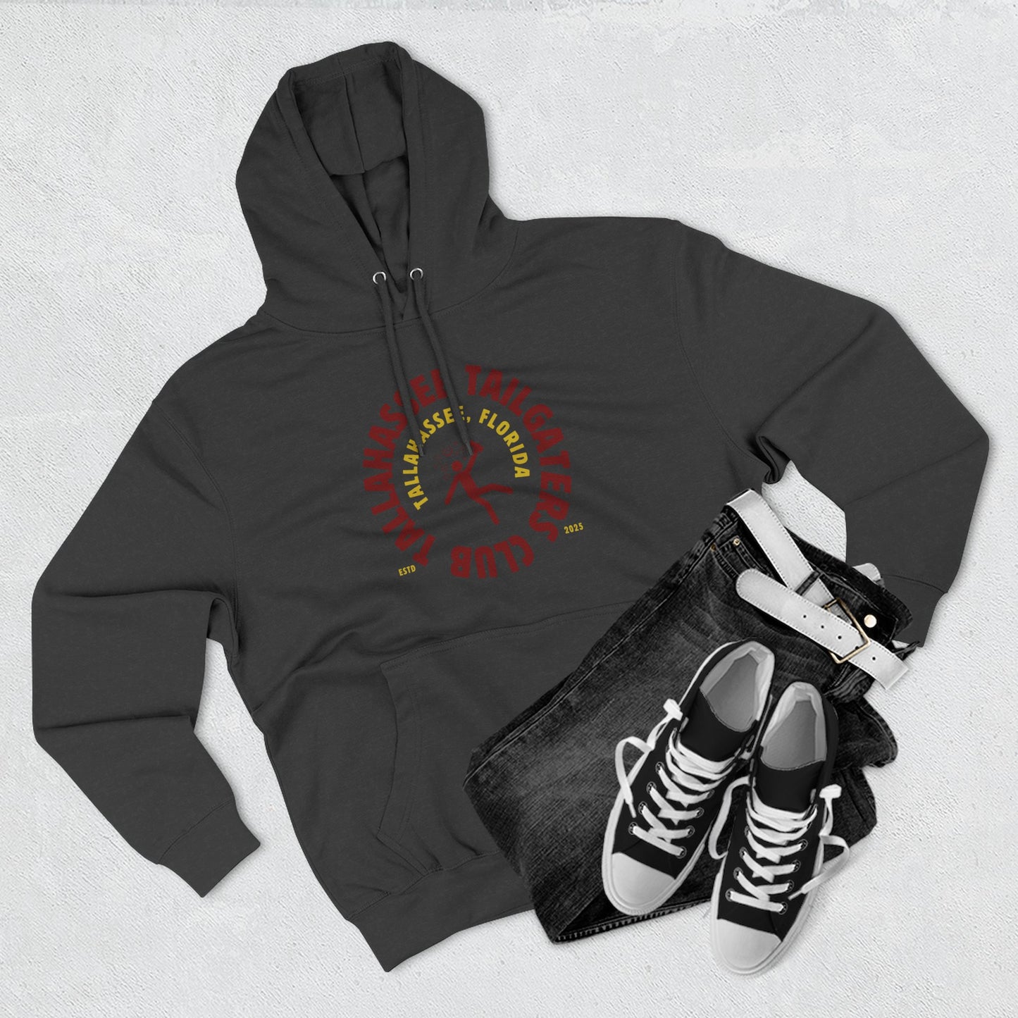 Roll Tribe - "Tallahassee Tailgaters Club"  Hoodie - Roll Tribe Design