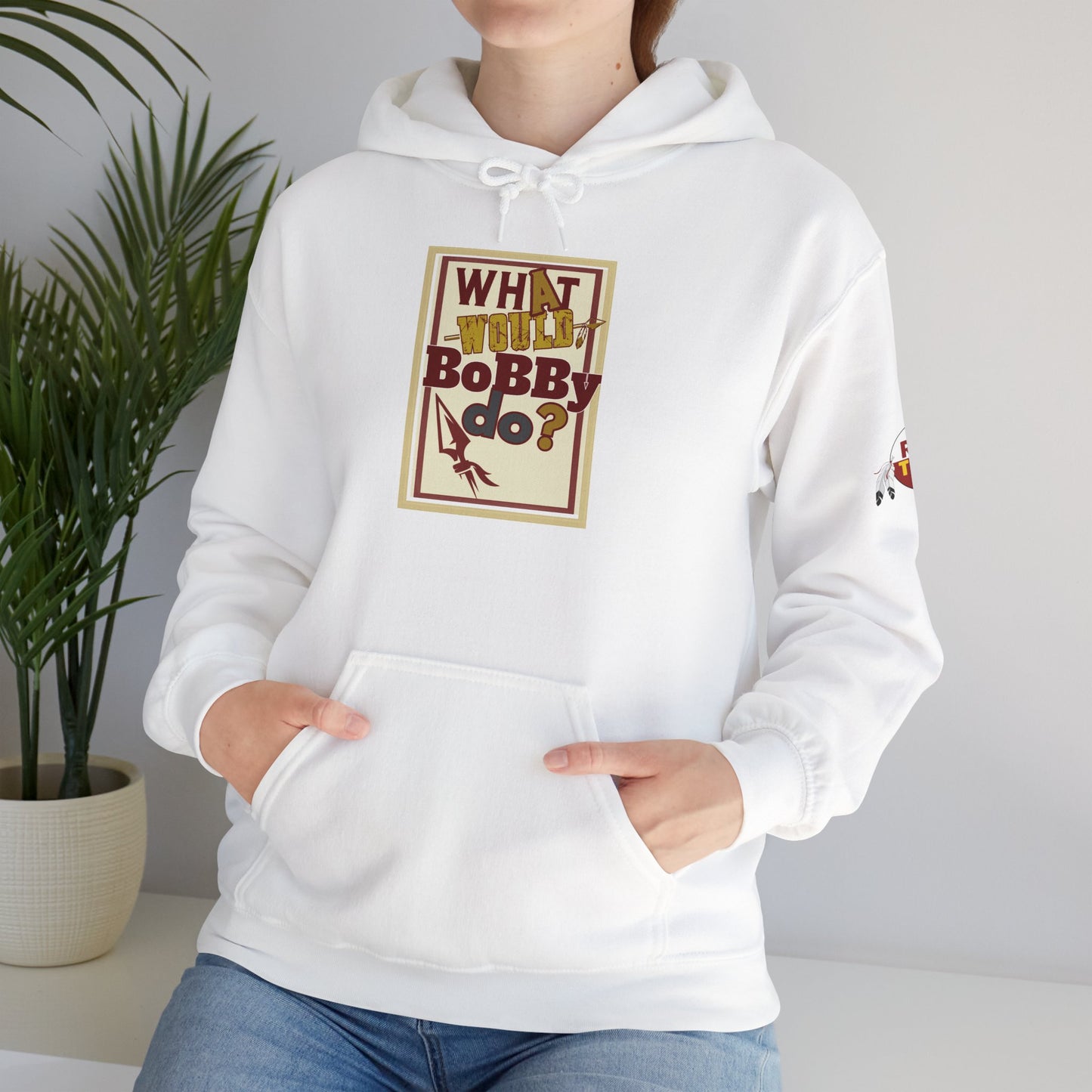 What Would Bobby Do? Unisex Heavy Blend Hooded Sweatshirt