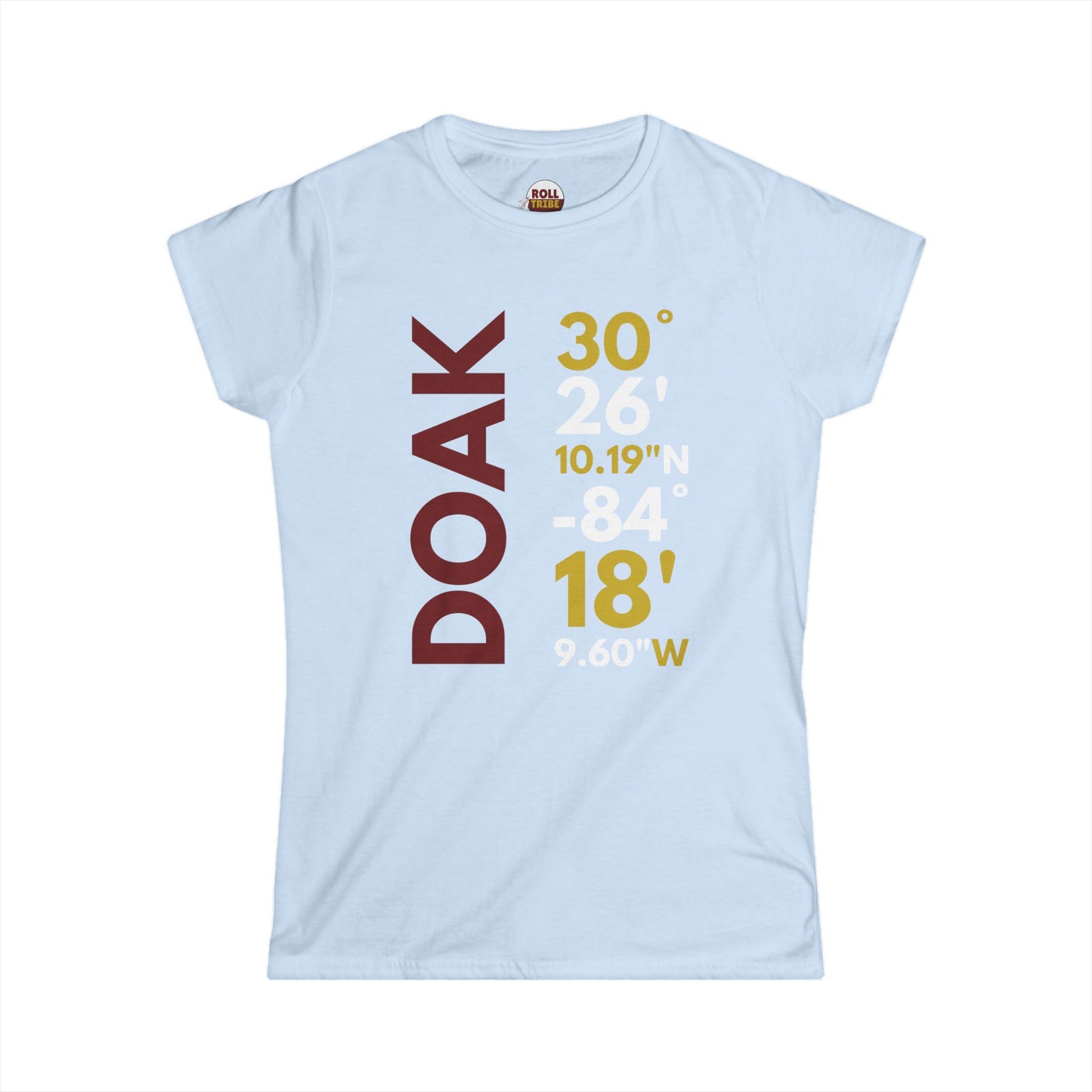 Gameday - "DOAK Coordinates" Women's Softstyle Tee