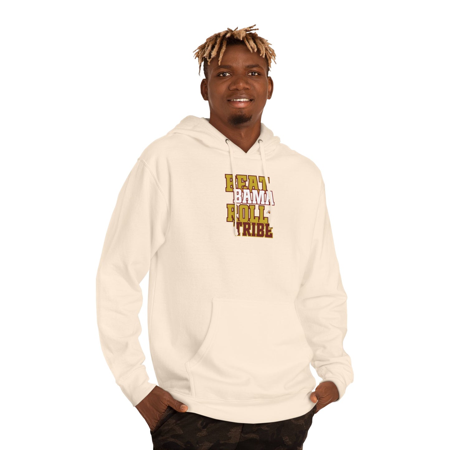 Beat Bama Roll Tribe Unisex Hooded Sweatshirt - Perfect for Game Day
