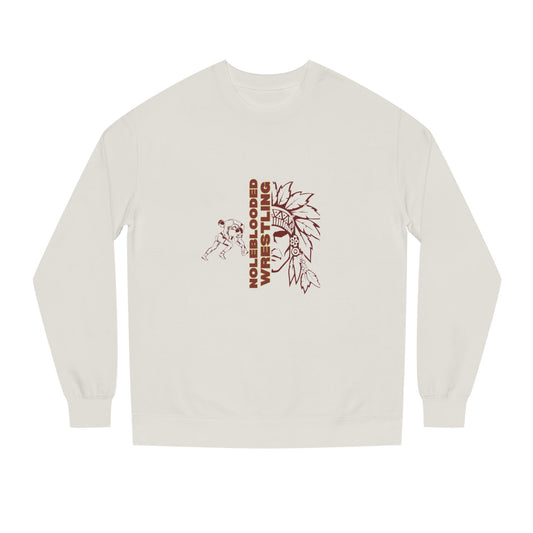 Noleblooded Athletics - Wrestling Unisex Double-Sided, Graphic Sweatshirt