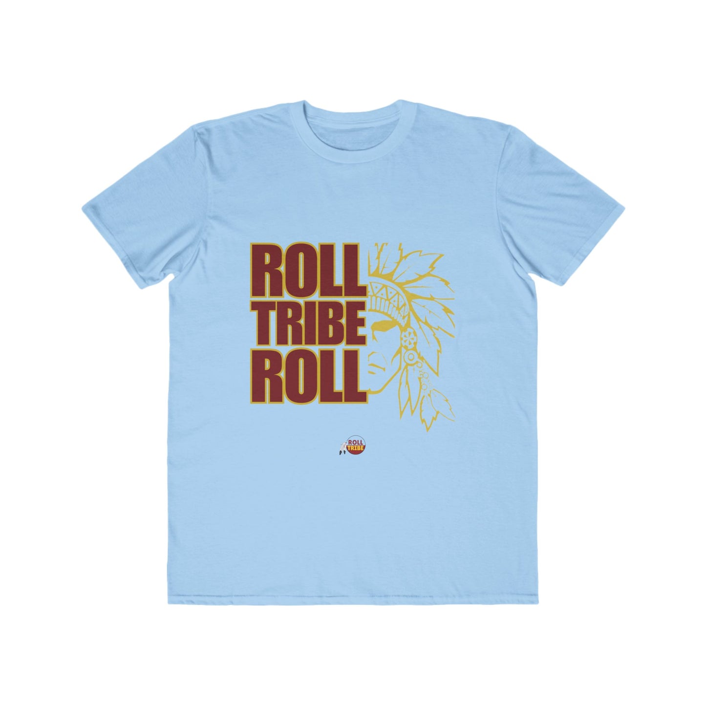 Men's Lightweight Fashion Tee - 'Roll Tribe Roll' Graphic Tee