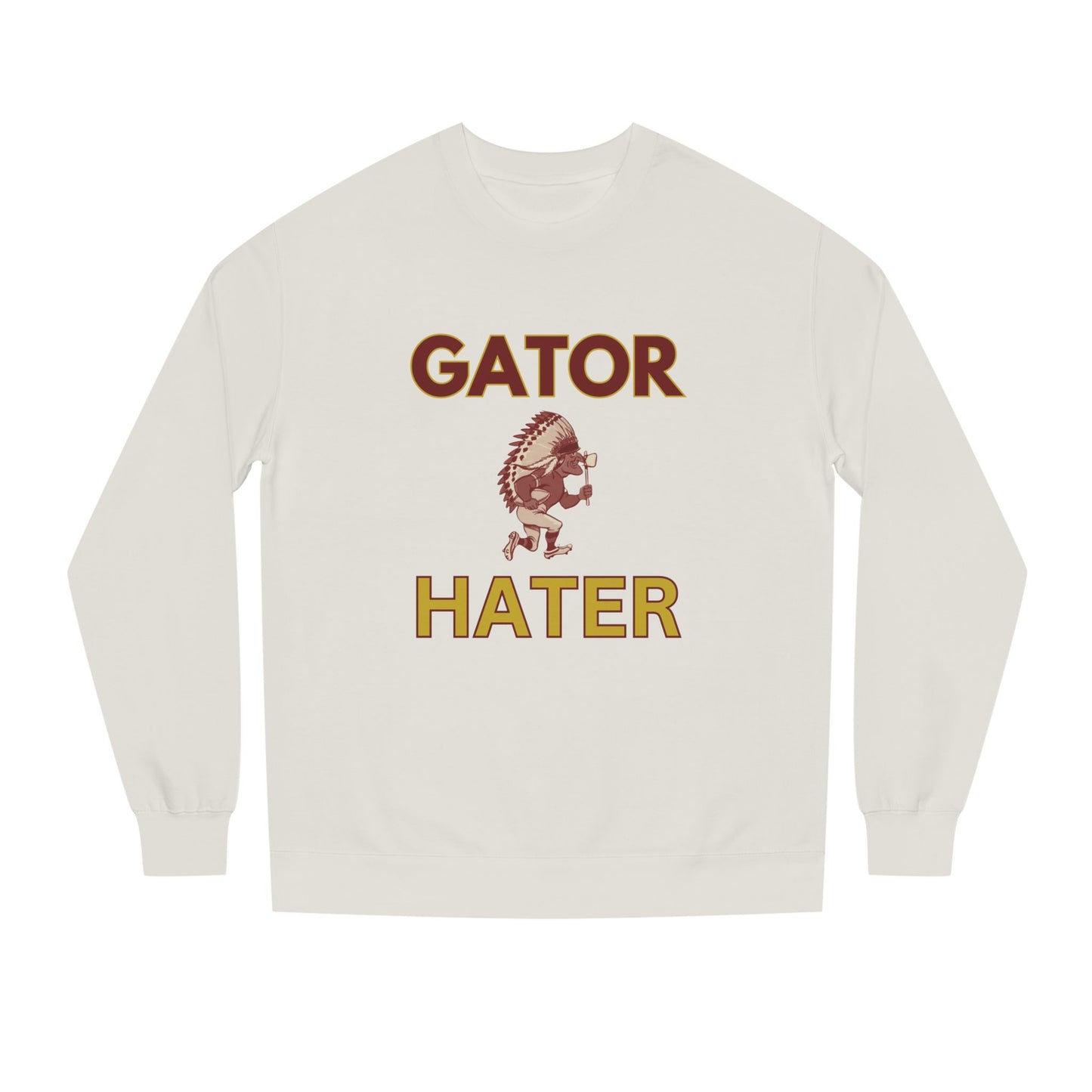 Roll Tribe - "GATOR HATER"  Unisex Crew Neck Sweatshirt