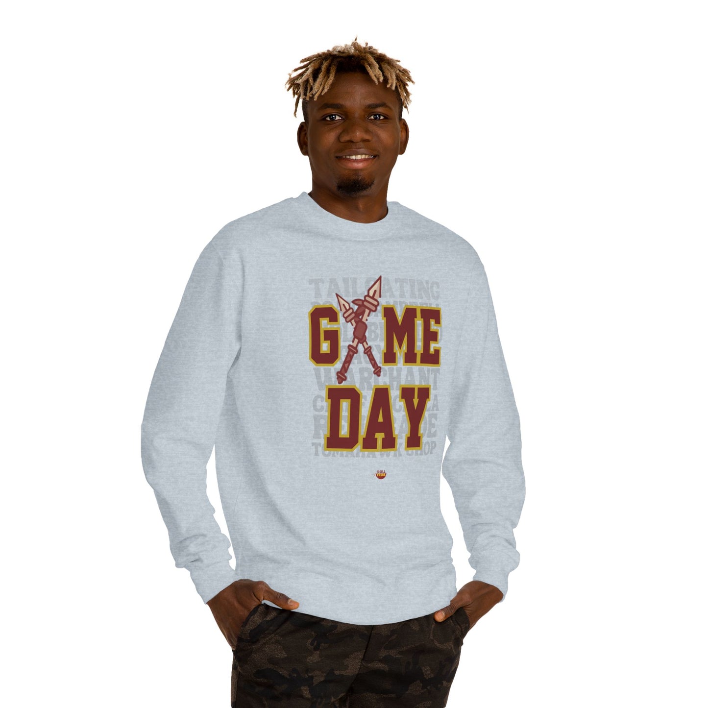Roll Tribe "Game Day" Unisex Crew Neck Sweatshirt