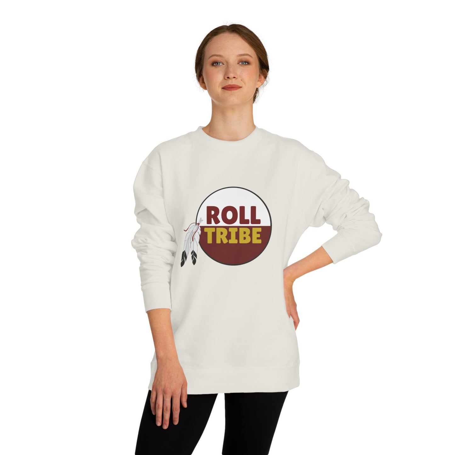 Tribe Spirit Unisex Crew Neck Sweatshirt - Roll Tribe Design