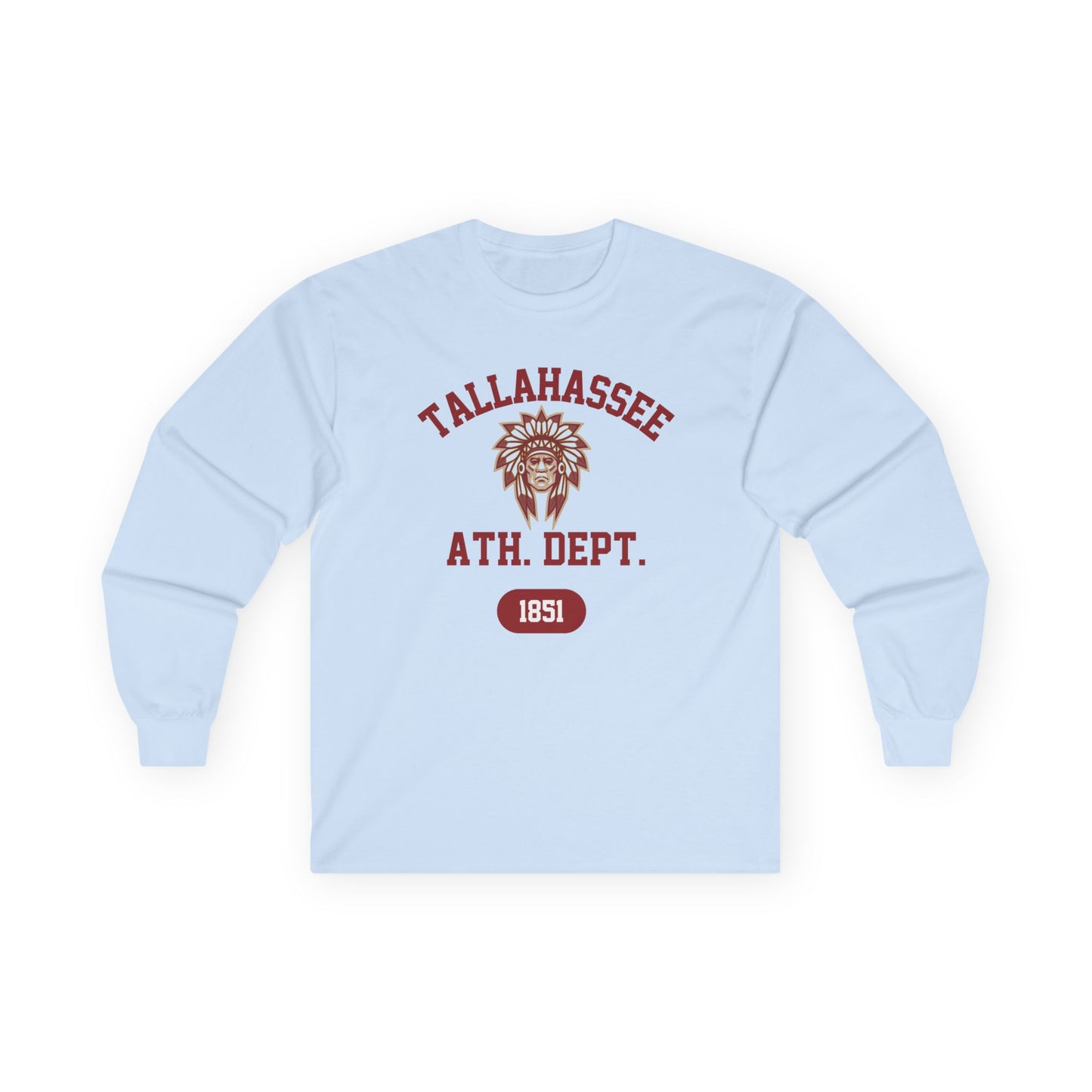 Tallahassee Athletic Dept. Double-Sided, Unisex Long Sleeve T-Shirt