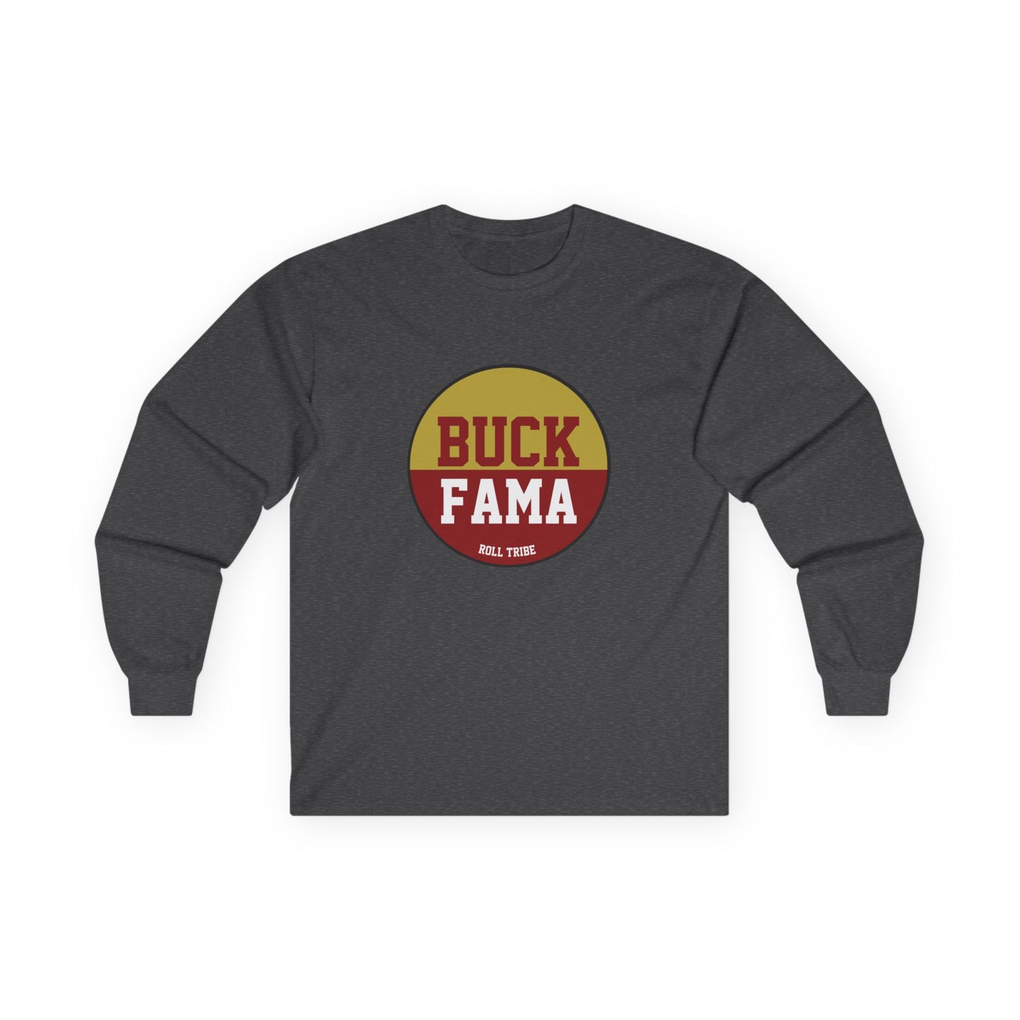 Gameday - "BUCK FAMA" Button Unisex Long Sleeve Tee