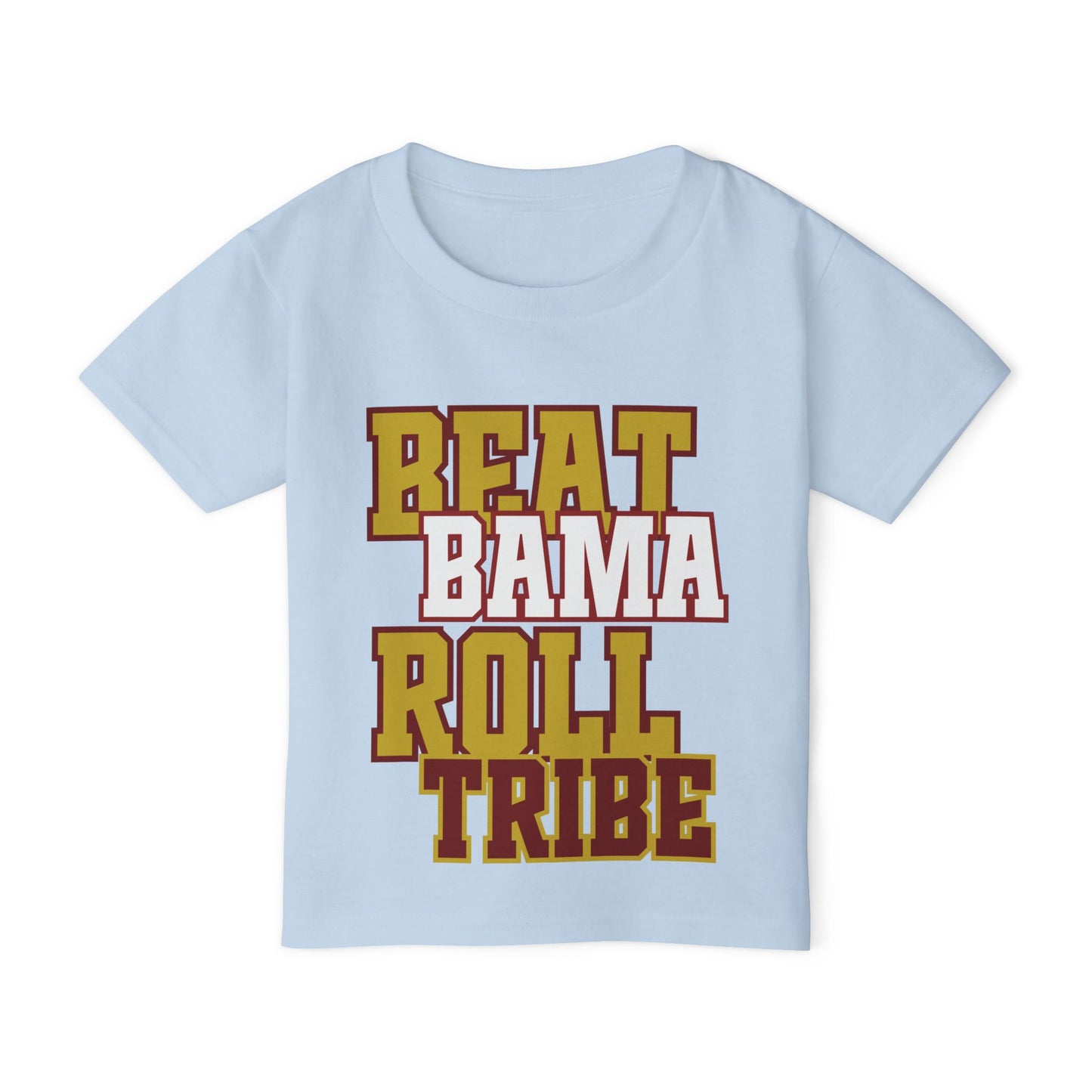 Beat Bama Roll Tribe Toddler T-Shirt - Sports Fan Tee for Young Fans