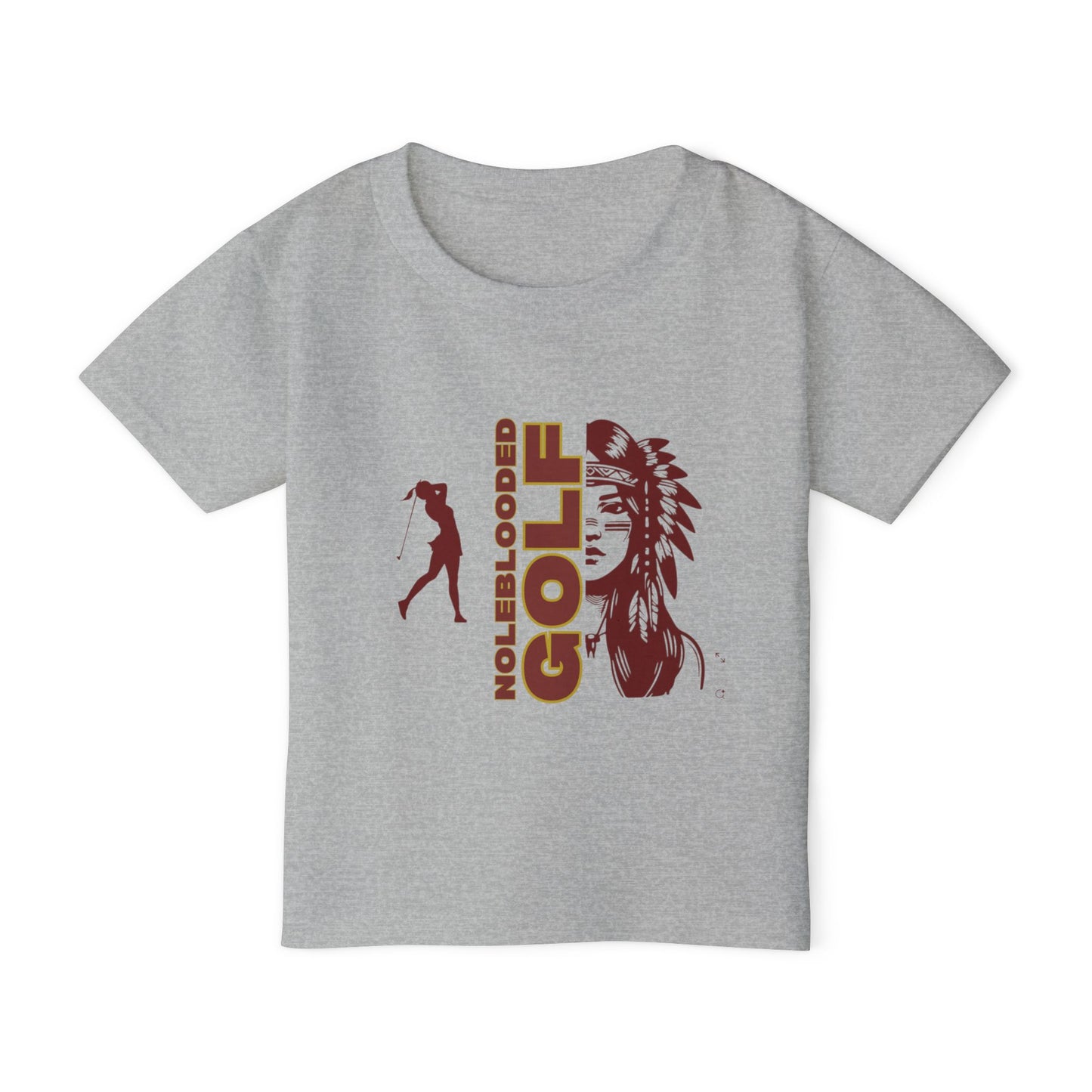 Noleblooded Athletics - Ladies Golf Double-Sided, Toddler T-Shirt