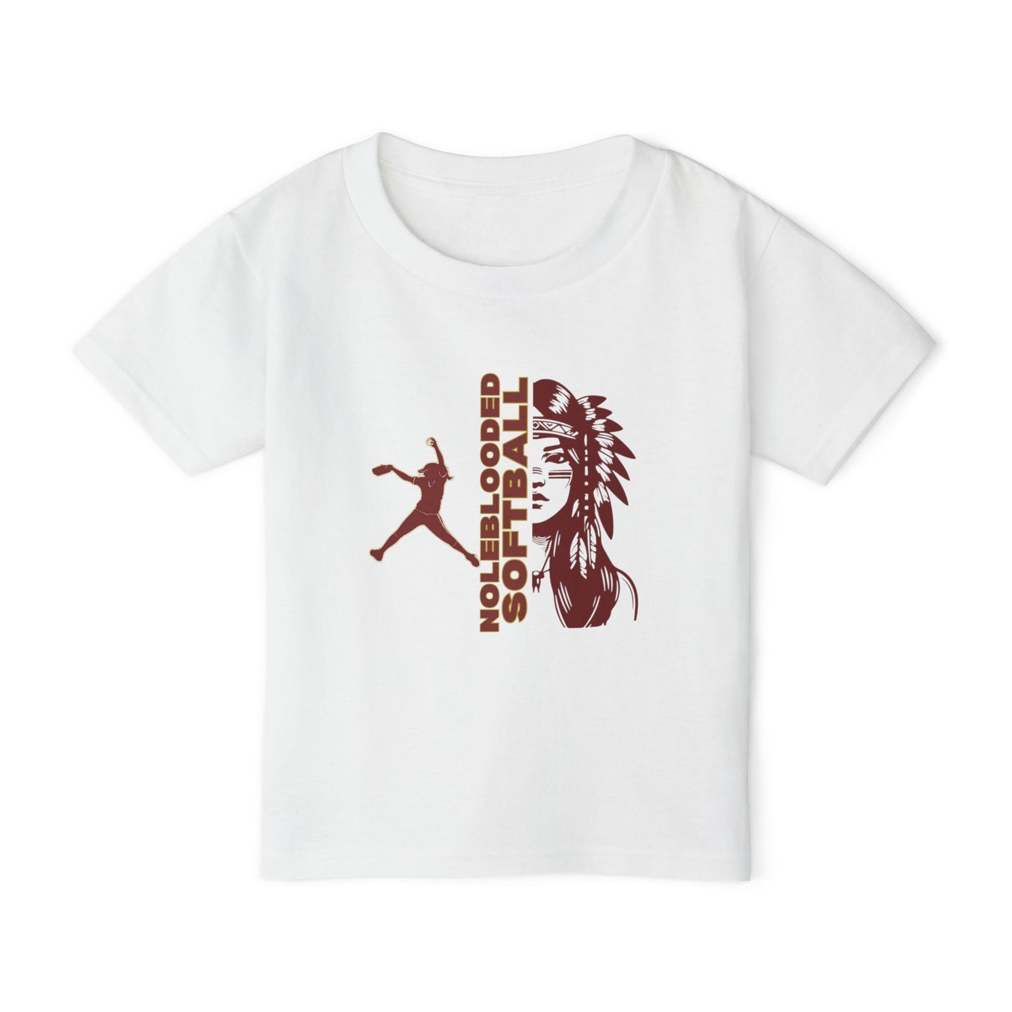 Noleblooded Athletics - Softball Double-Sided, Toddler T-shirt