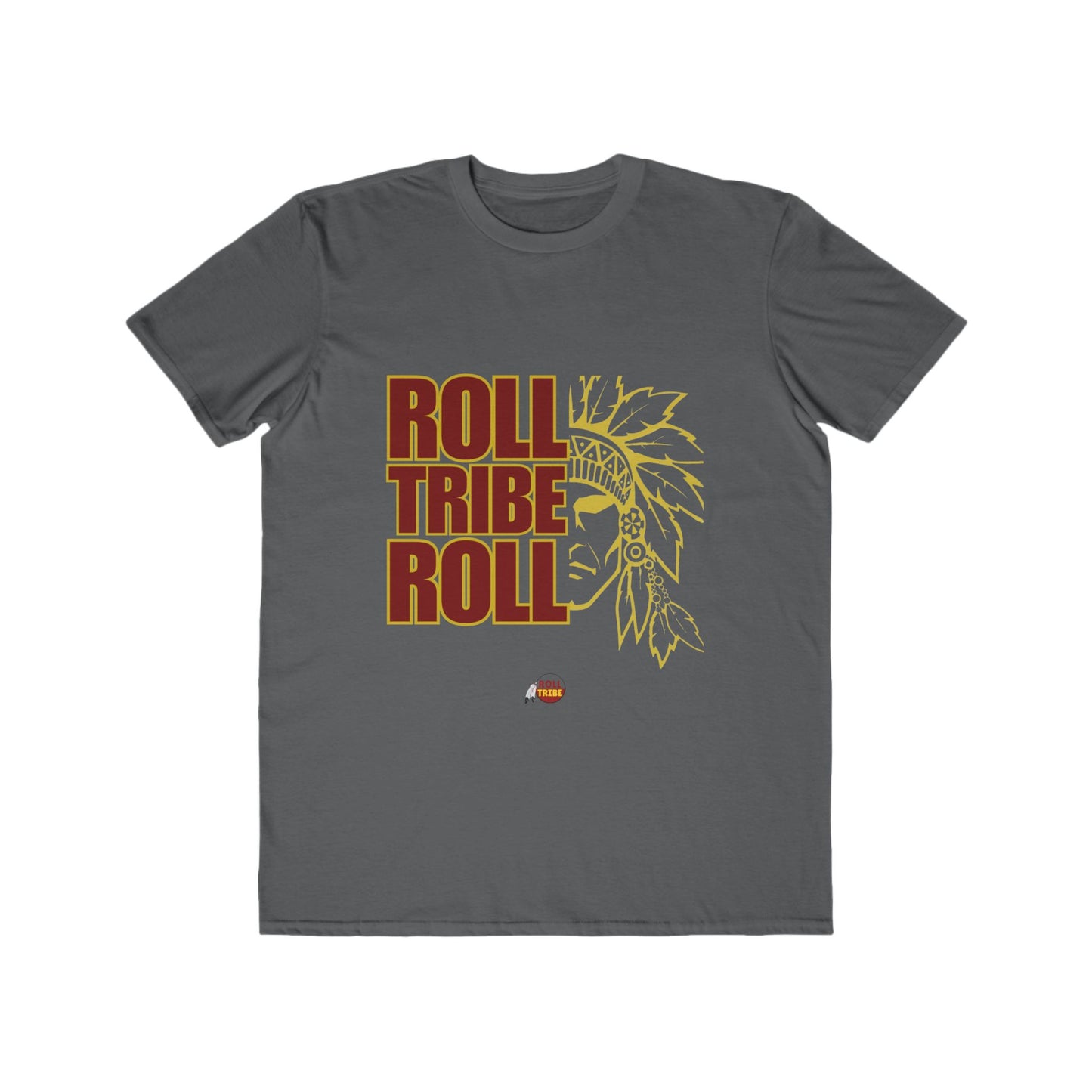 Men's Lightweight Fashion Tee - 'Roll Tribe Roll' Graphic Tee