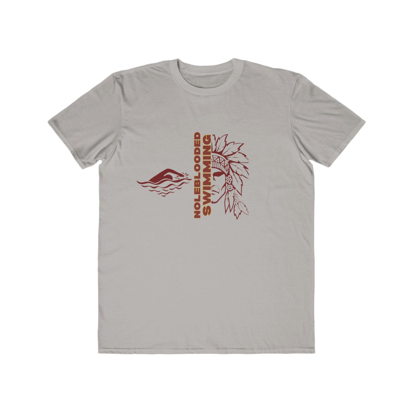 Noleblooded Athletics - Swimming Unisex Lightweight Double-Sided, Fashion Tee