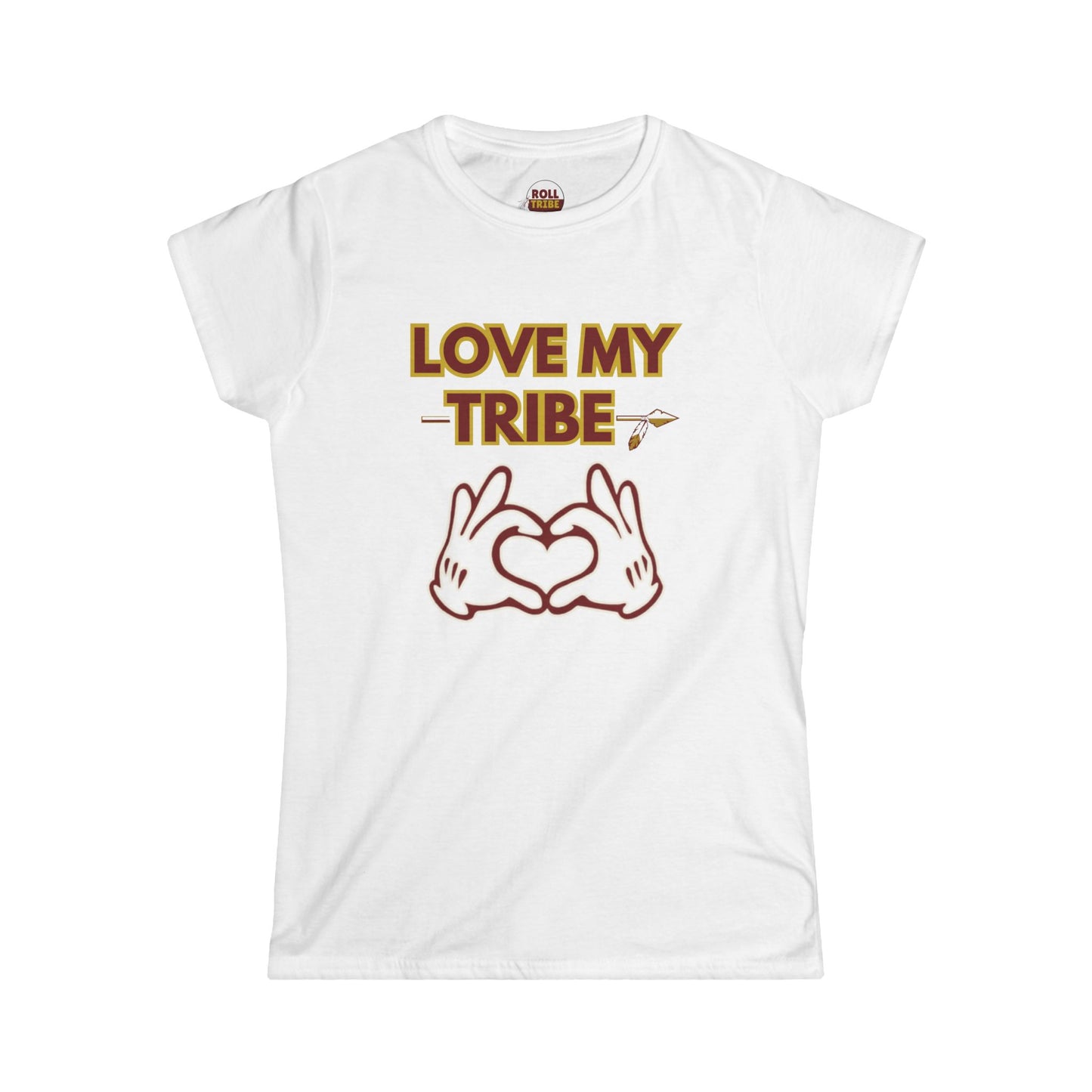 Roll Tribe "Love My Tribe" Women's Softstyle Tee