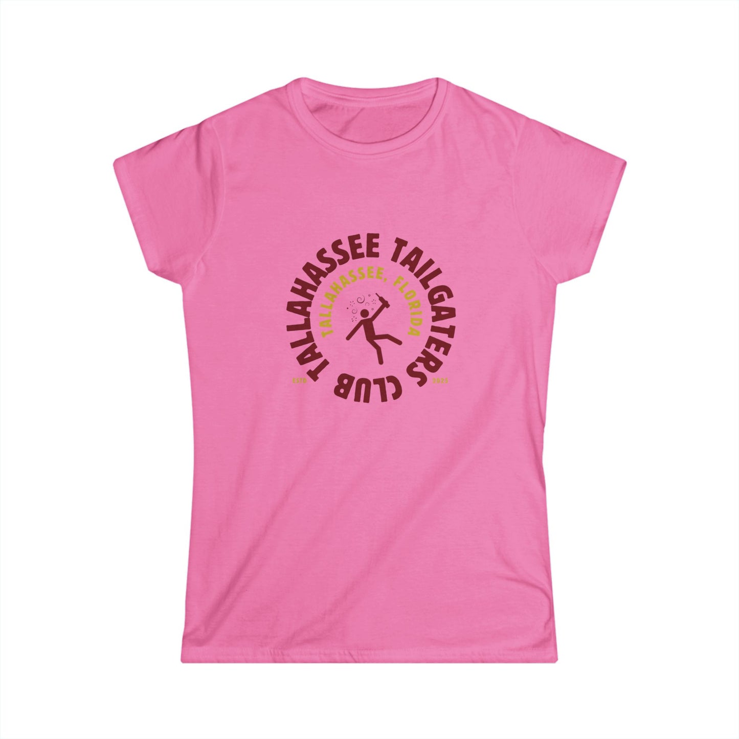 Gameday - "Tallahassee Tailgaters Club" Women's Softstyle Tee