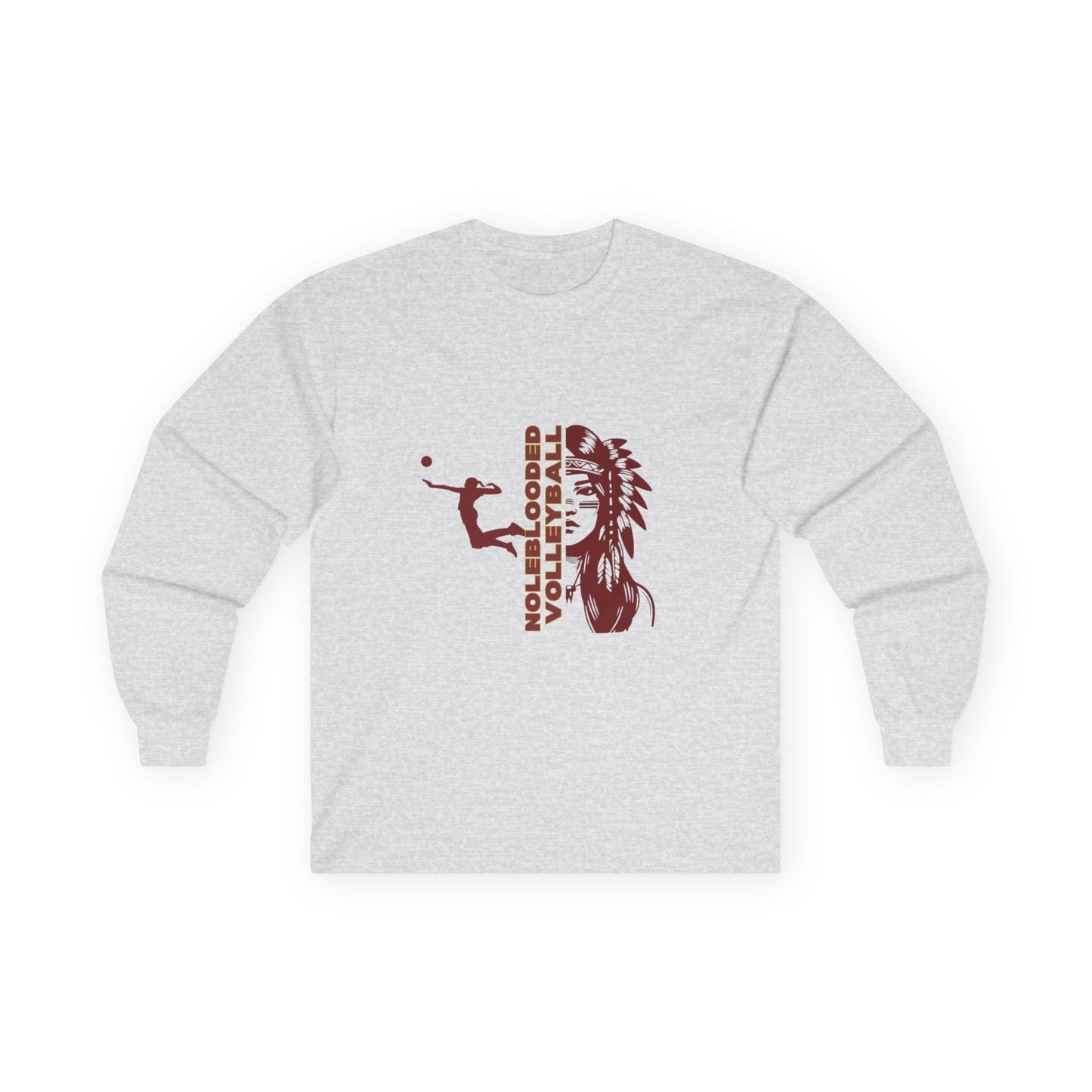 Noleblooded Athletics -  Volleyball Long Sleeve Tee