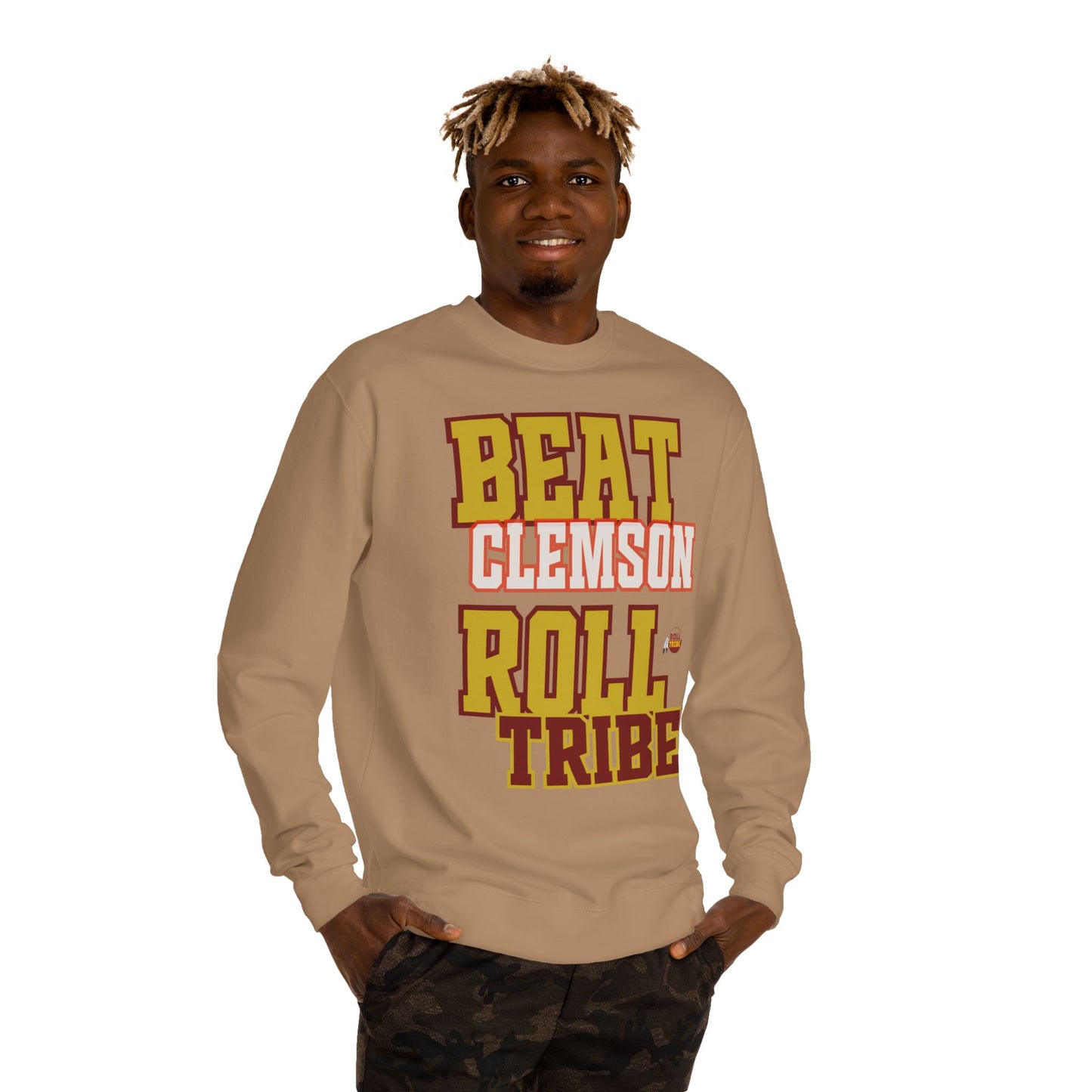 Roll Tribe "Beat Clemson" Unisex Crew Neck Sweatshirt