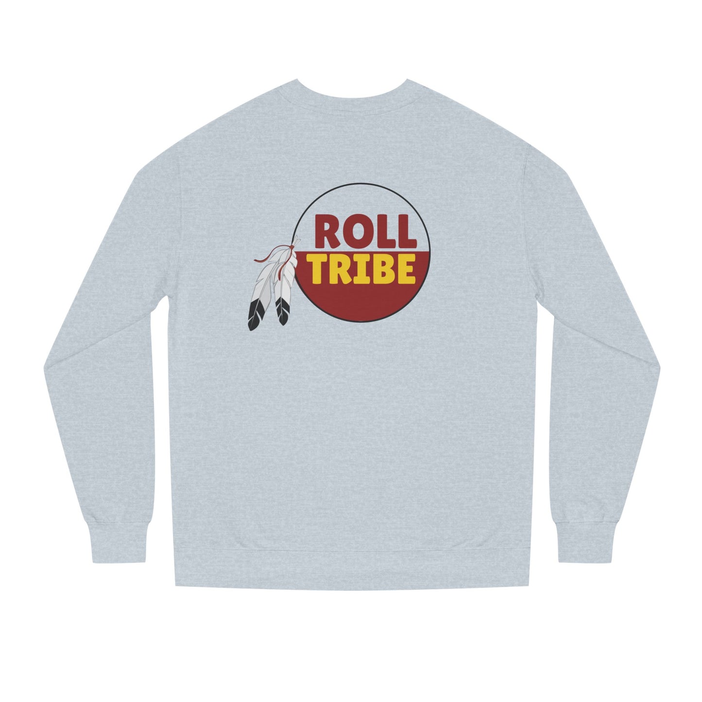 Roll Tribe "Cartoon Indian" Unisex Crew Neck Sweatshirt