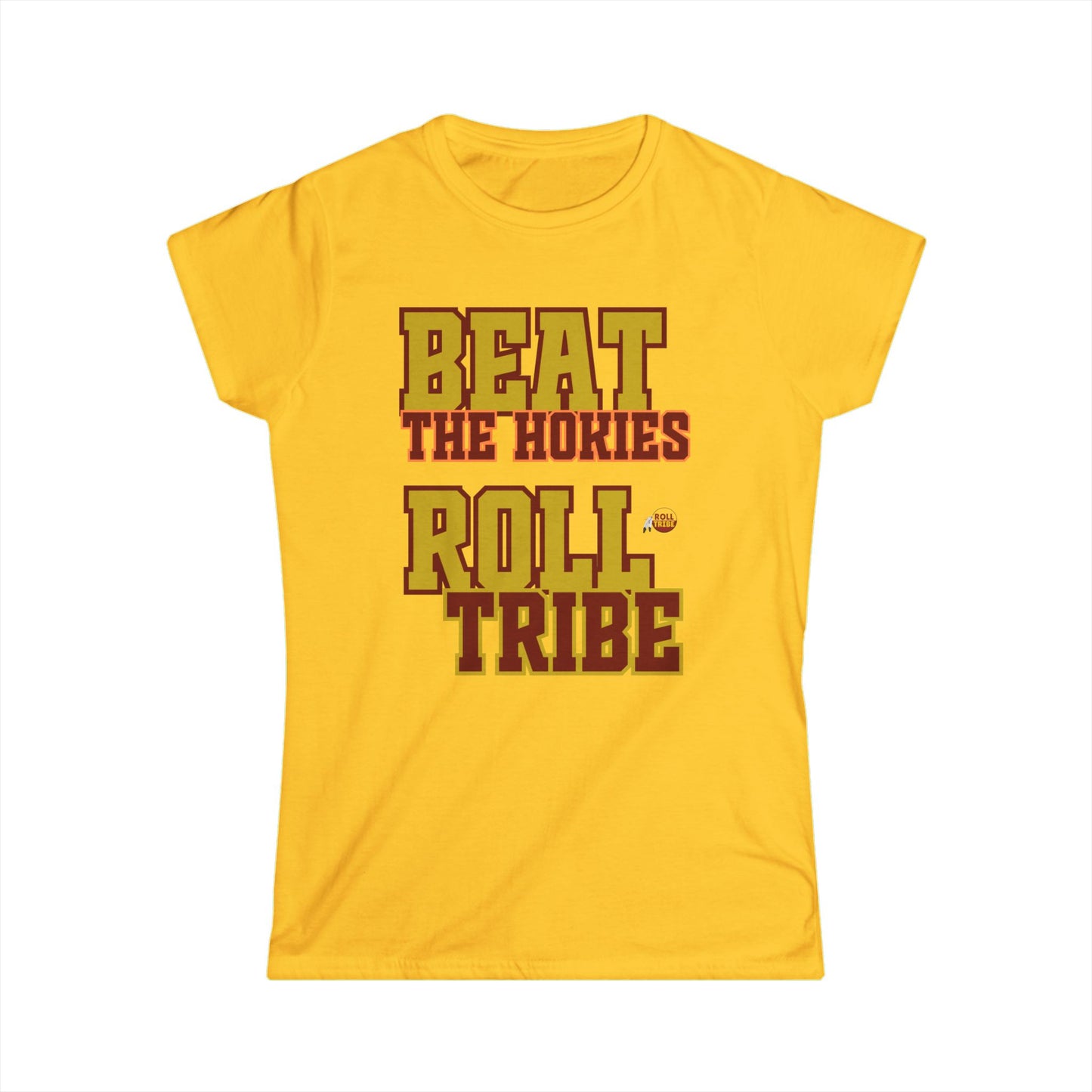 Women's - Roll Tribe - "Beat the Hokies" Softstyle Tee